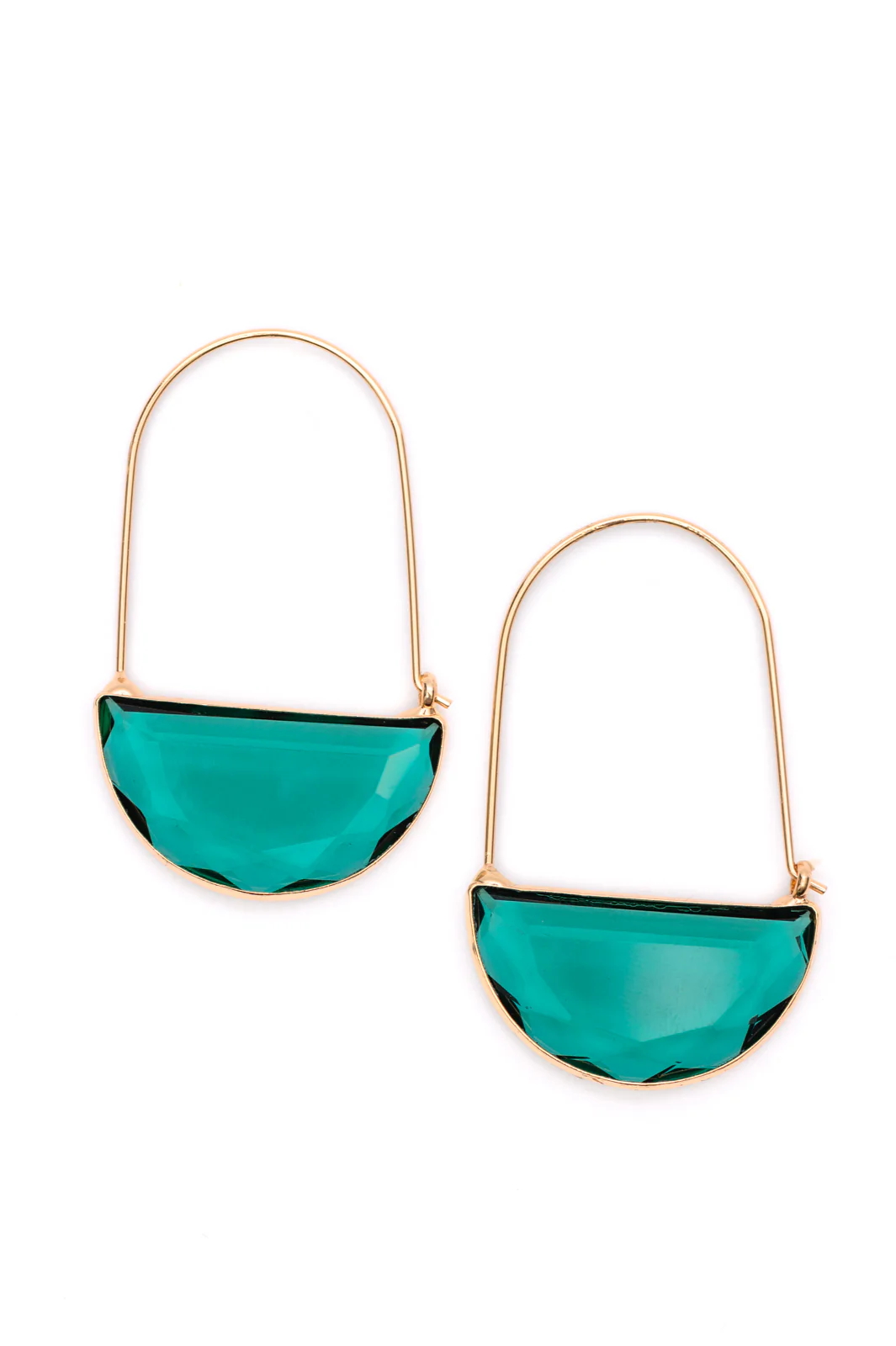 Half Circle Crystal Earrings - 11/22/2024 - Image 3