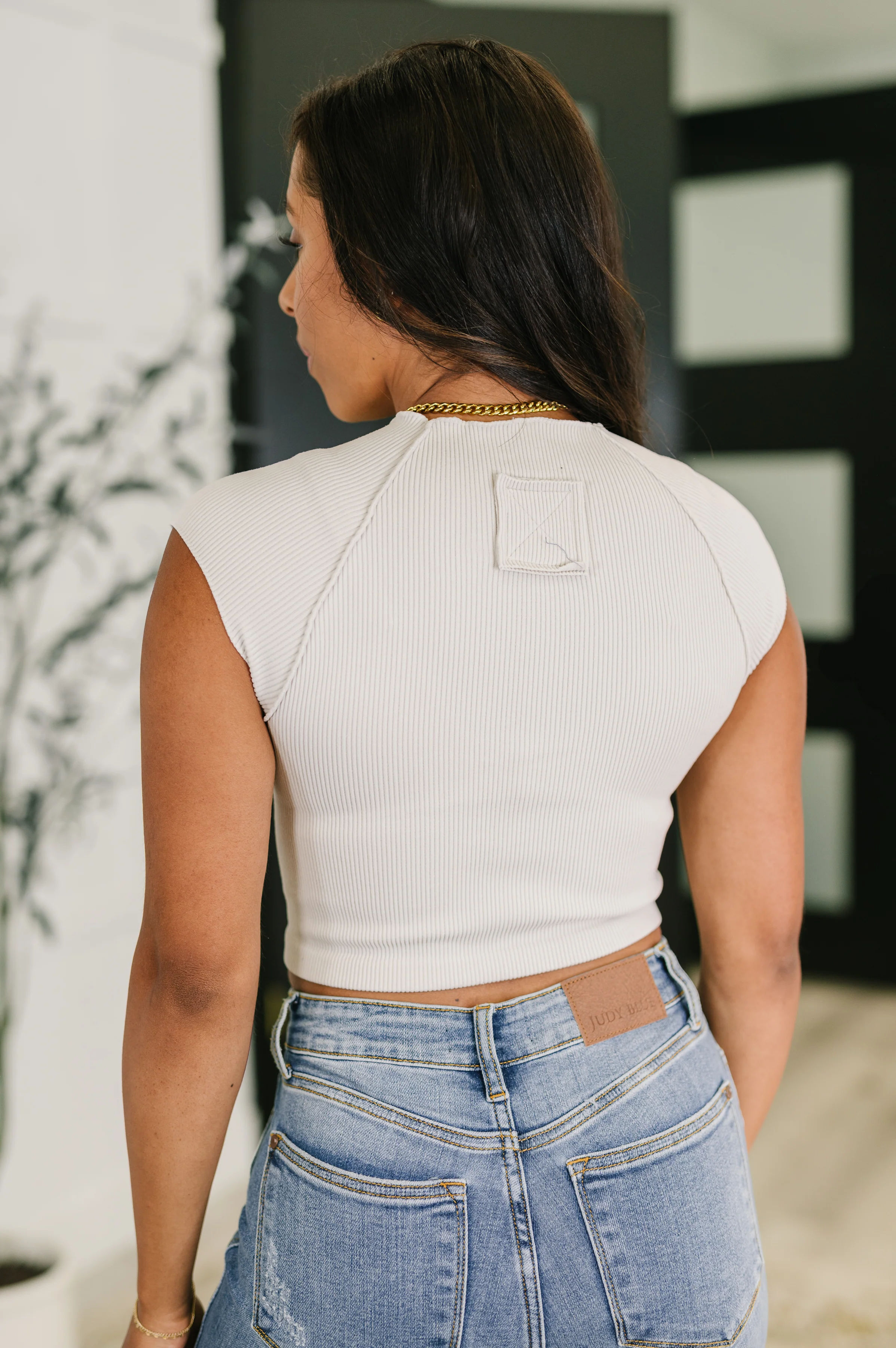Halfway to Heaven Cropped Top in Sand Beige - 4/27/2026 - Image 3