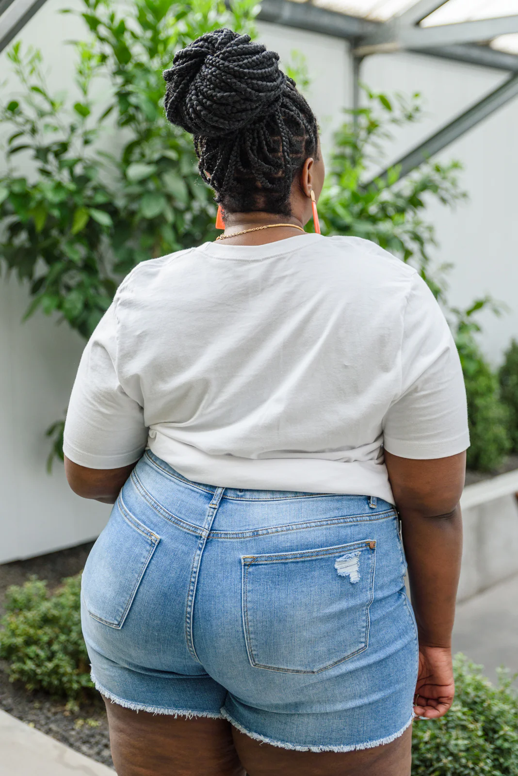 Hallie High Waist Distressed Shorts - 5/24/2022 - Image 6