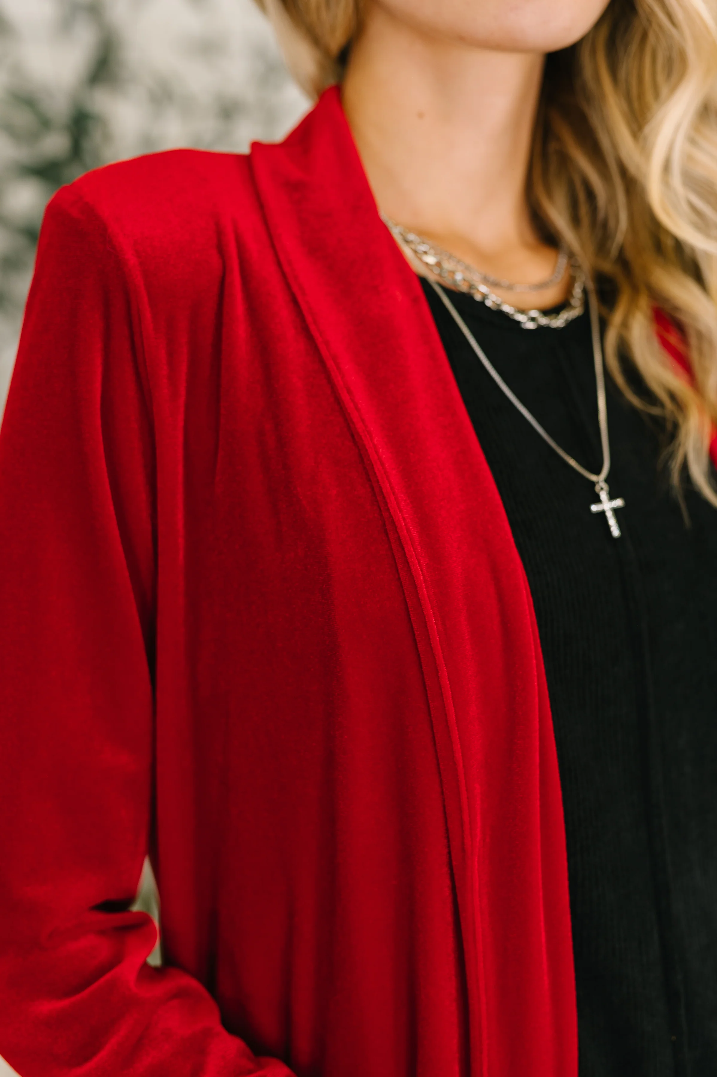 Happy Hours Long Velvet Cardigan - 12/5/2025 - Image 2
