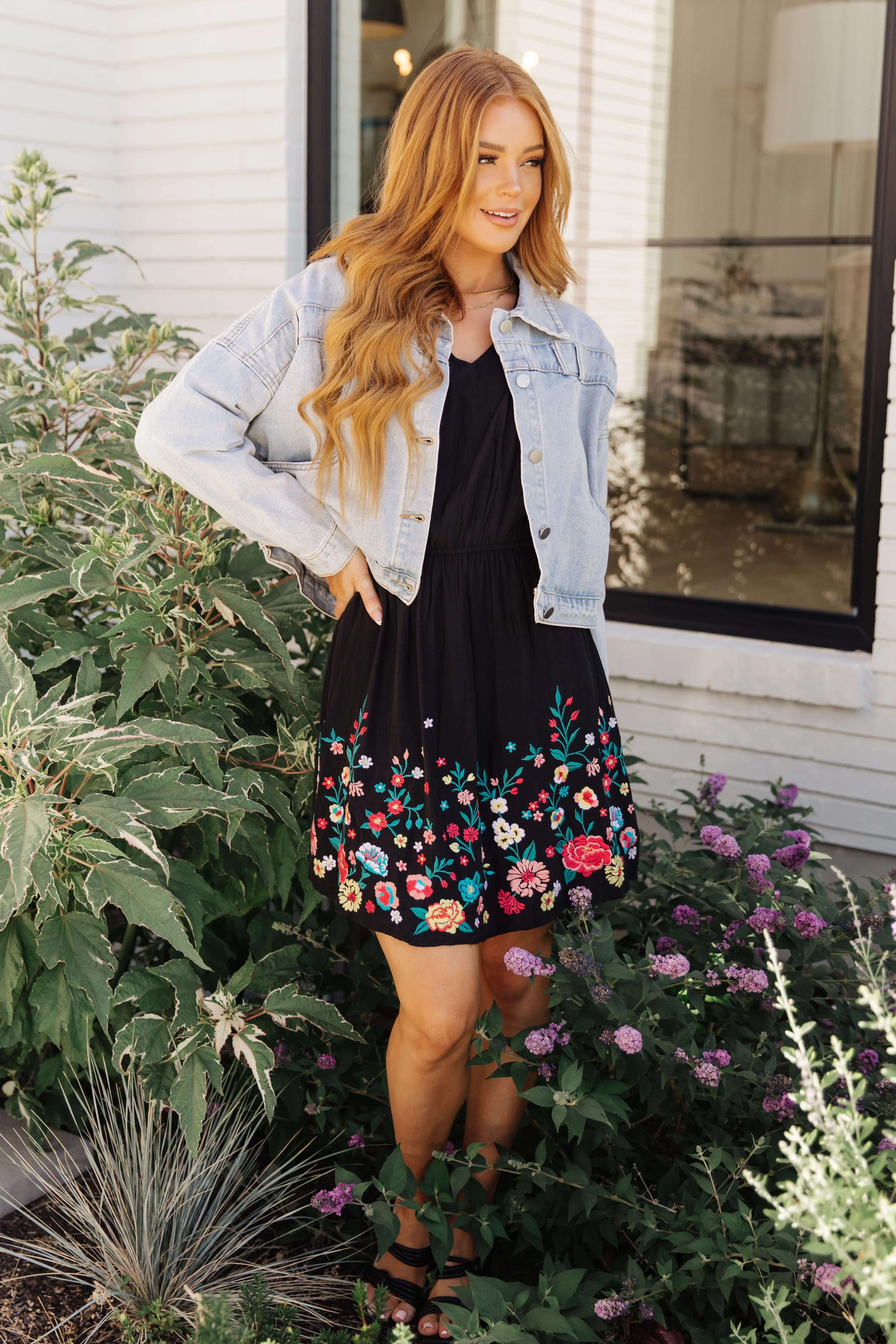 Happy To See You Floral Embroidered Dress - 9/5/2023 - Image 11