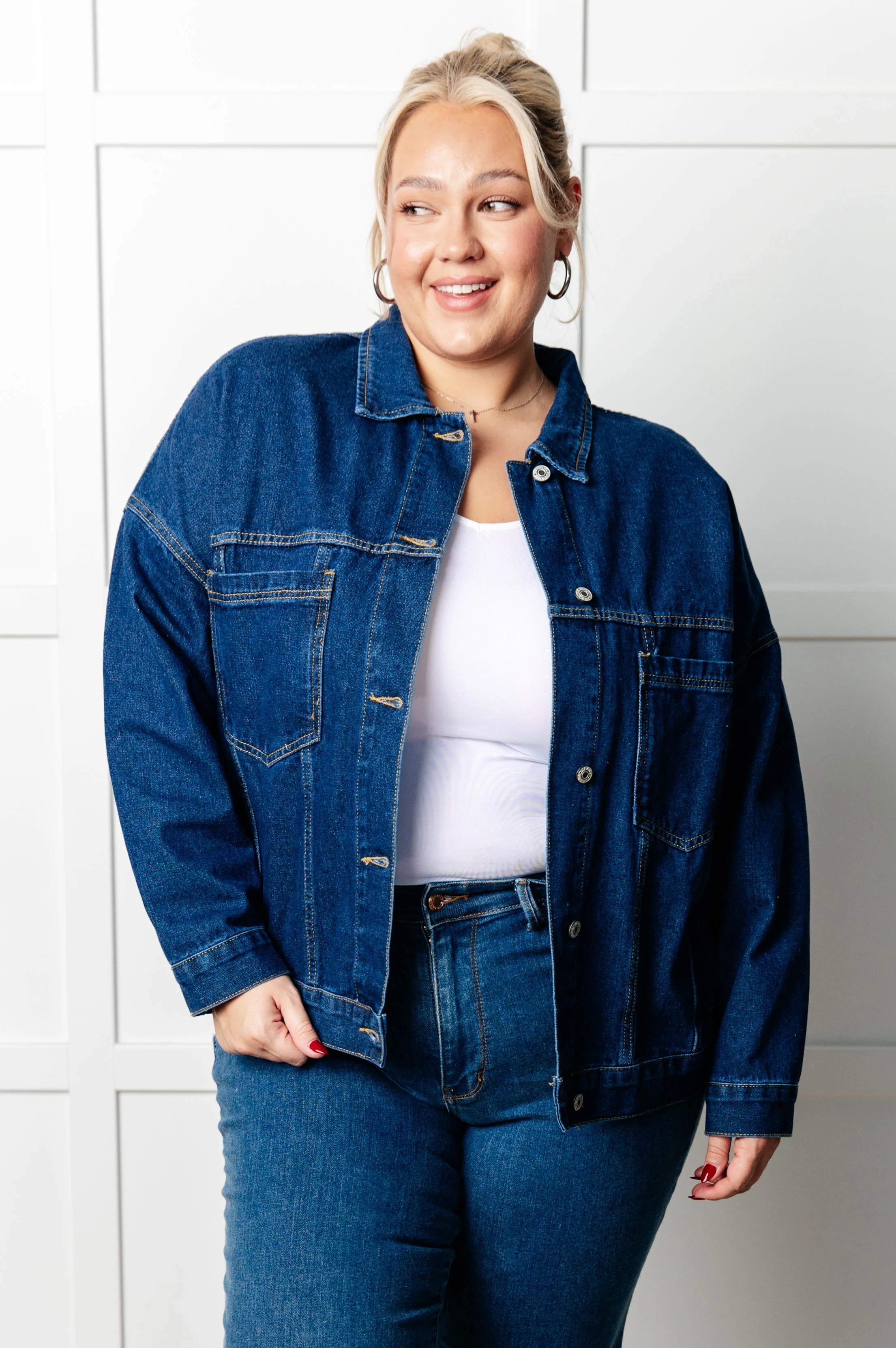 Have We Met Oversized Denim Jacket - 9/16/2025 - Image 2