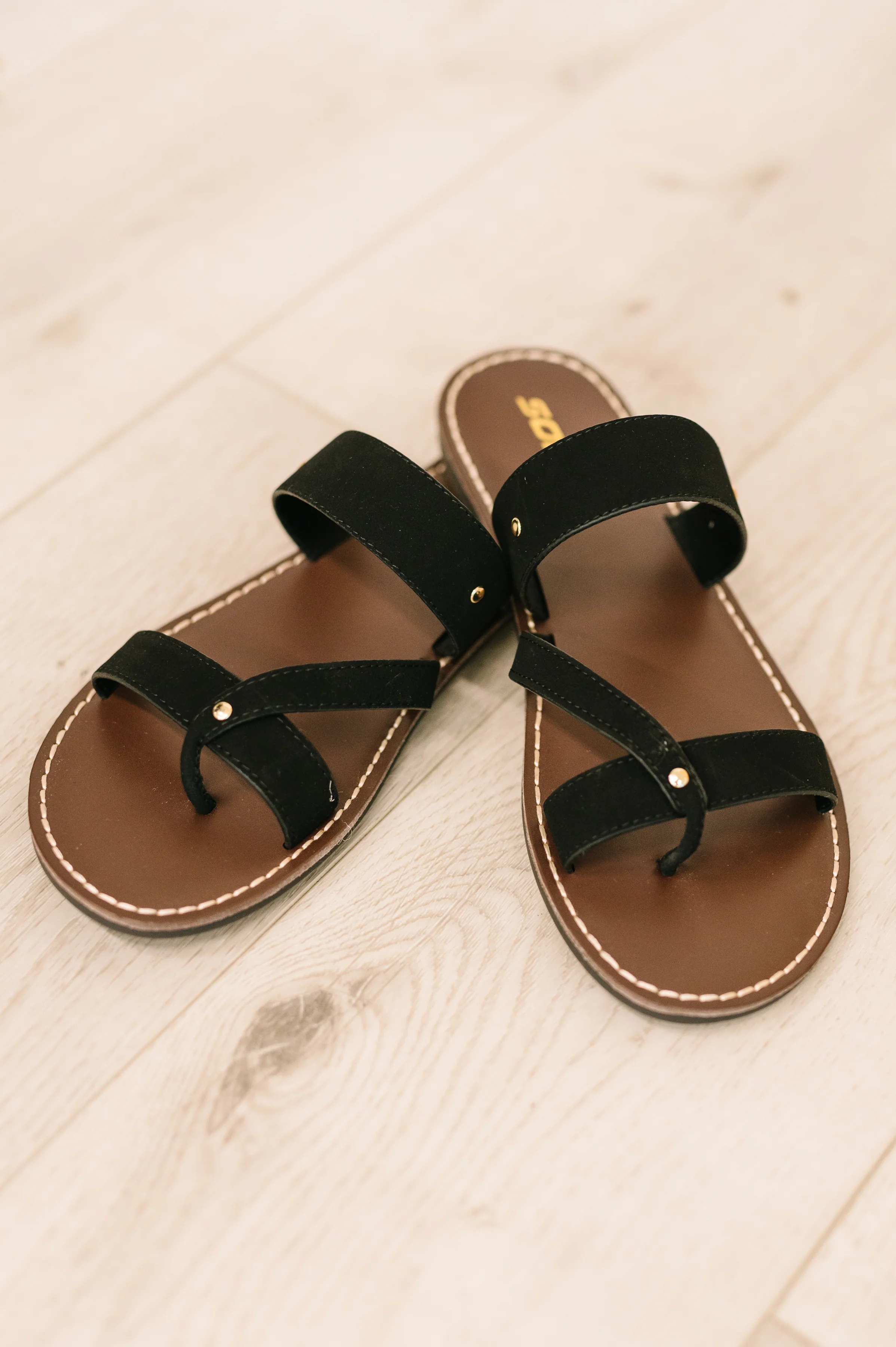Heart & Sole Slip on Sandals in Clarity Black - 6/24/2025 - Image 3