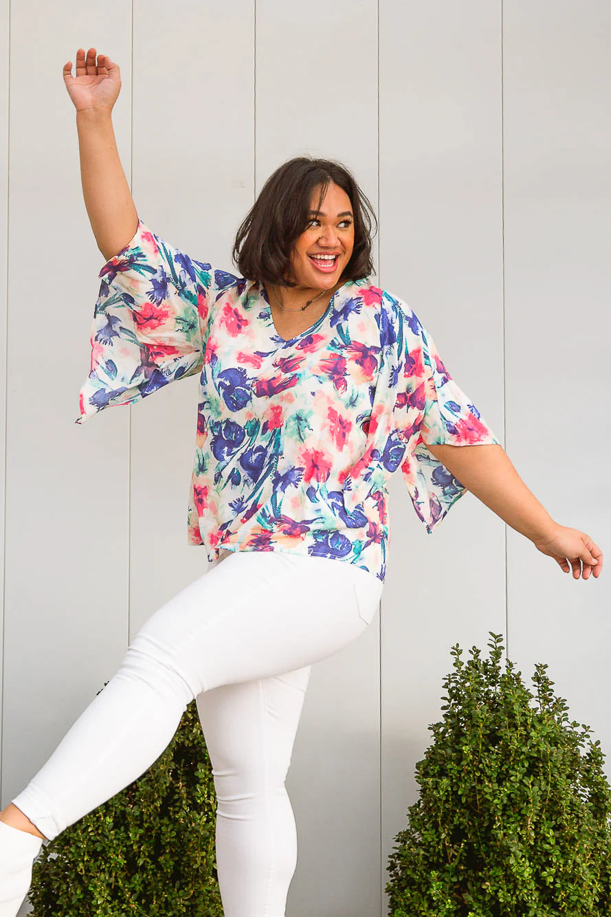Hello There Floral Top - 3/1/2022 - Image 4