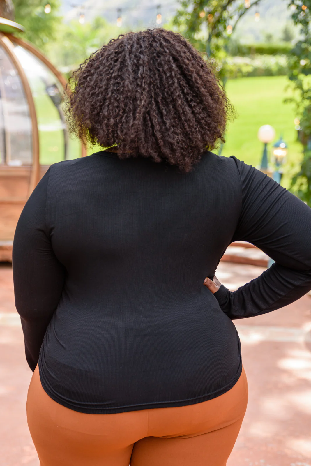 Here For It Long Sleeve Ribbed Crop Top - 9/27/2022 - Image 11