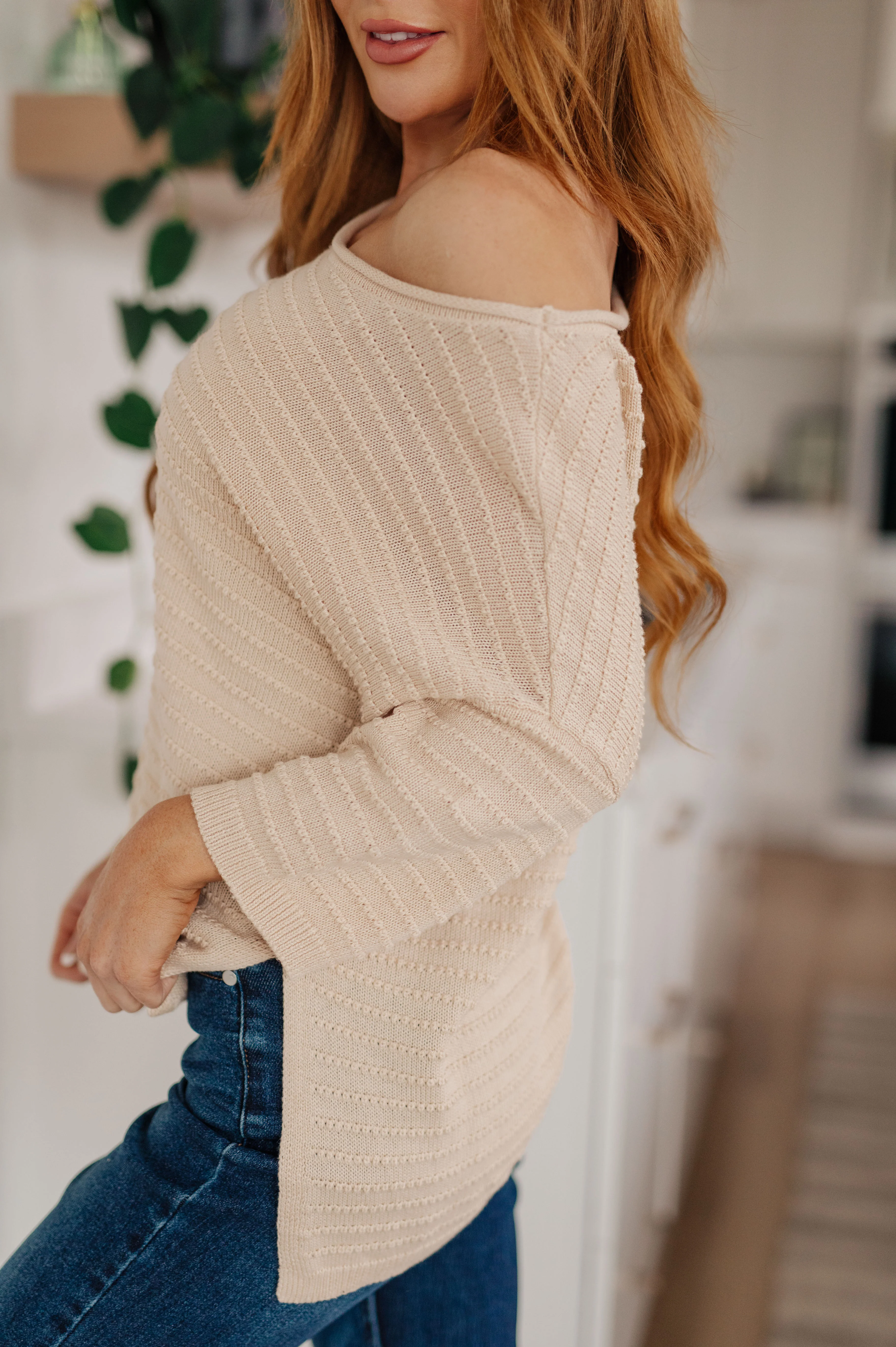 High Tide Oversized Top in Cream - 11/3/2023 - Image 6