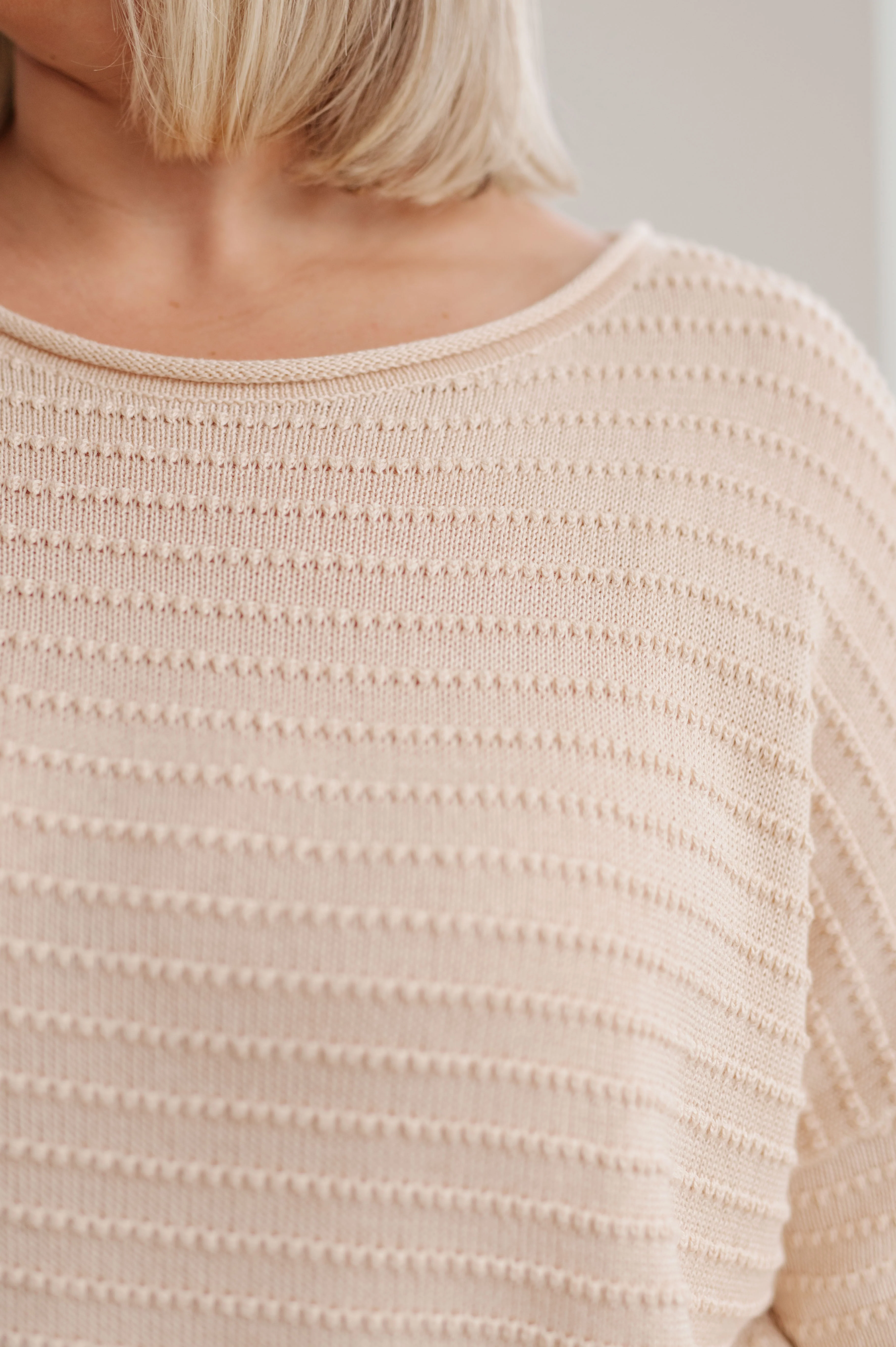 High Tide Oversized Top in Cream - 11/3/2023 - Image 9