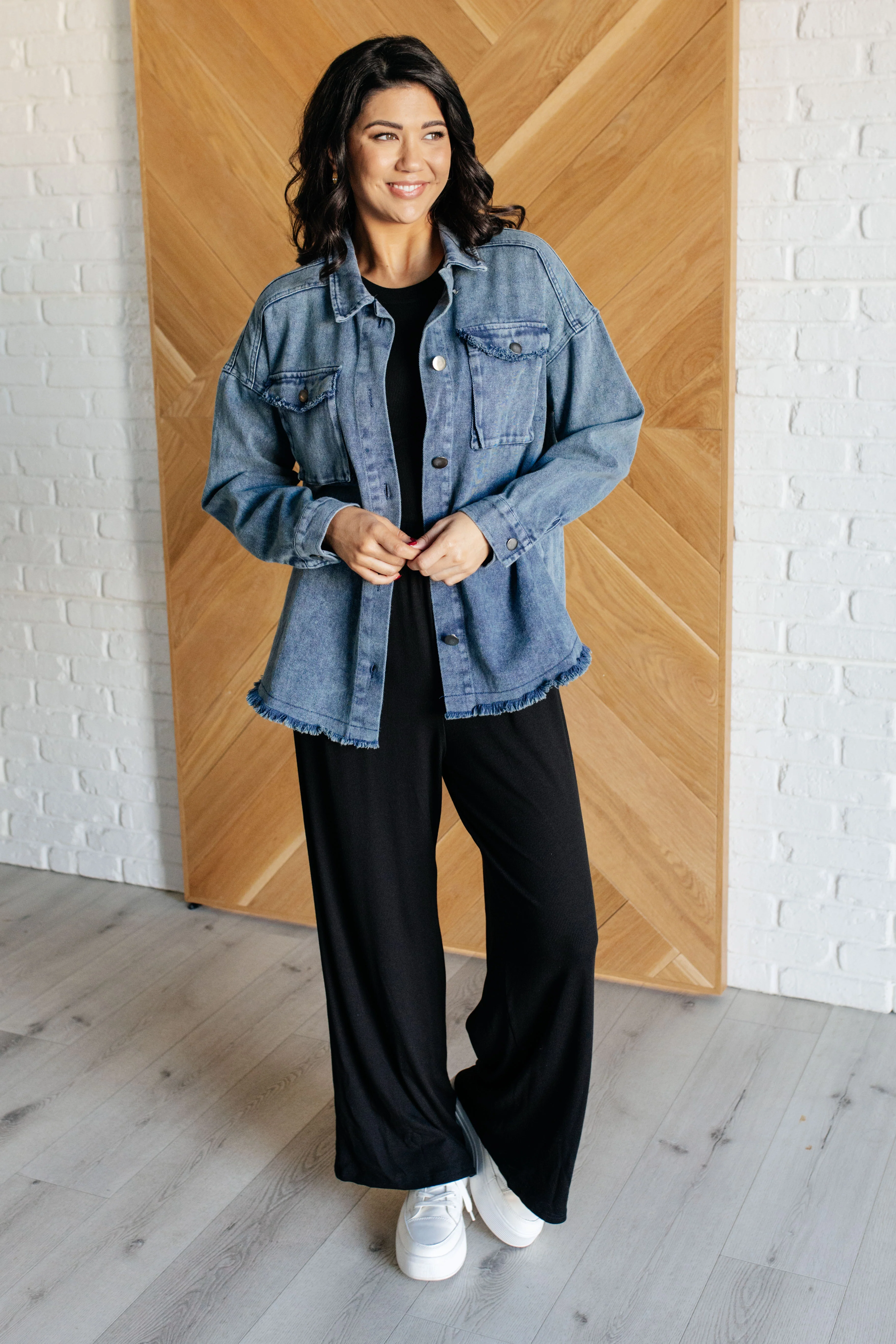 Hilary Wide Leg Jumpsuit in Black - 10/15/2024 - Image 3