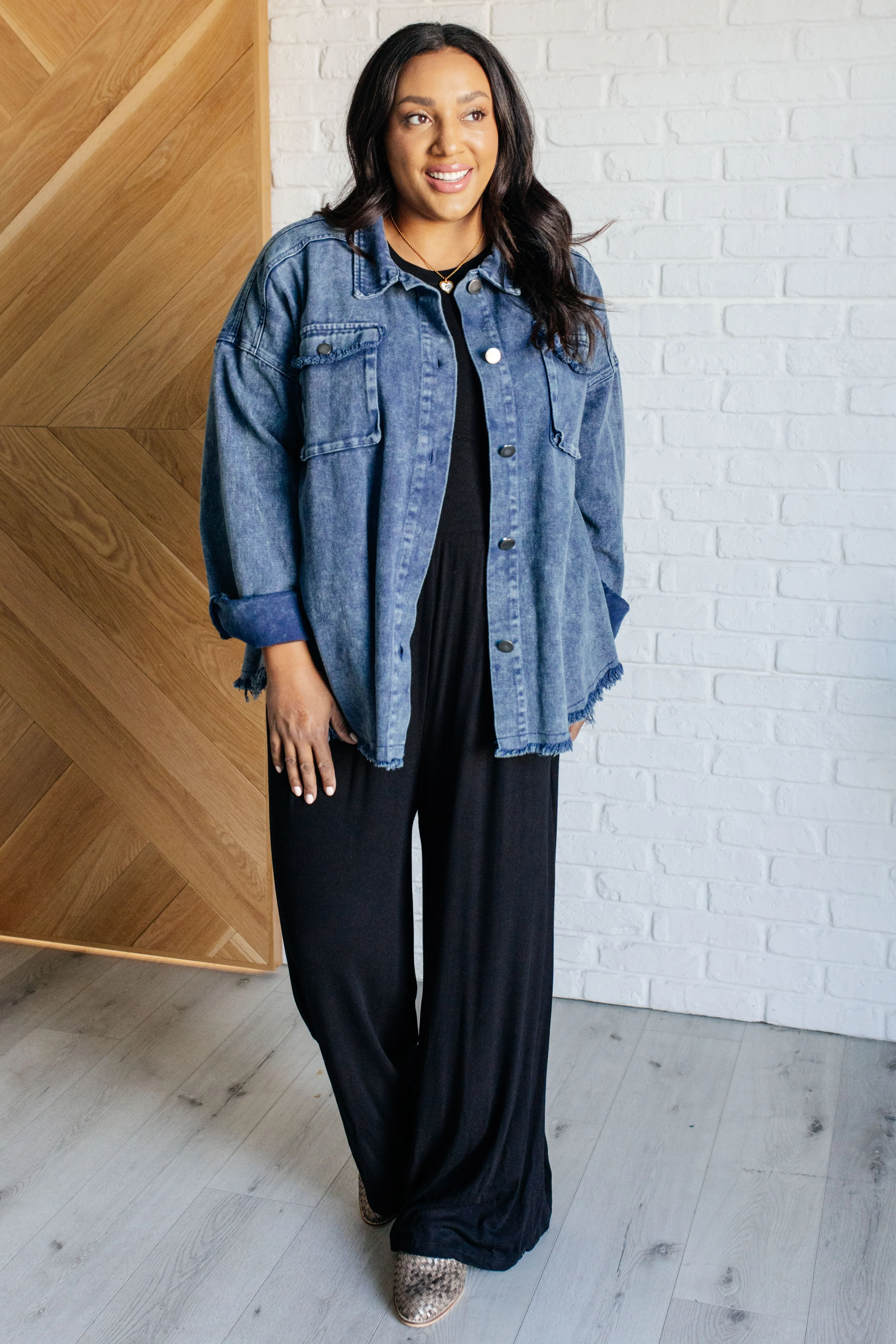 Hilary Wide Leg Jumpsuit in Black - 10/15/2024 - Image 5