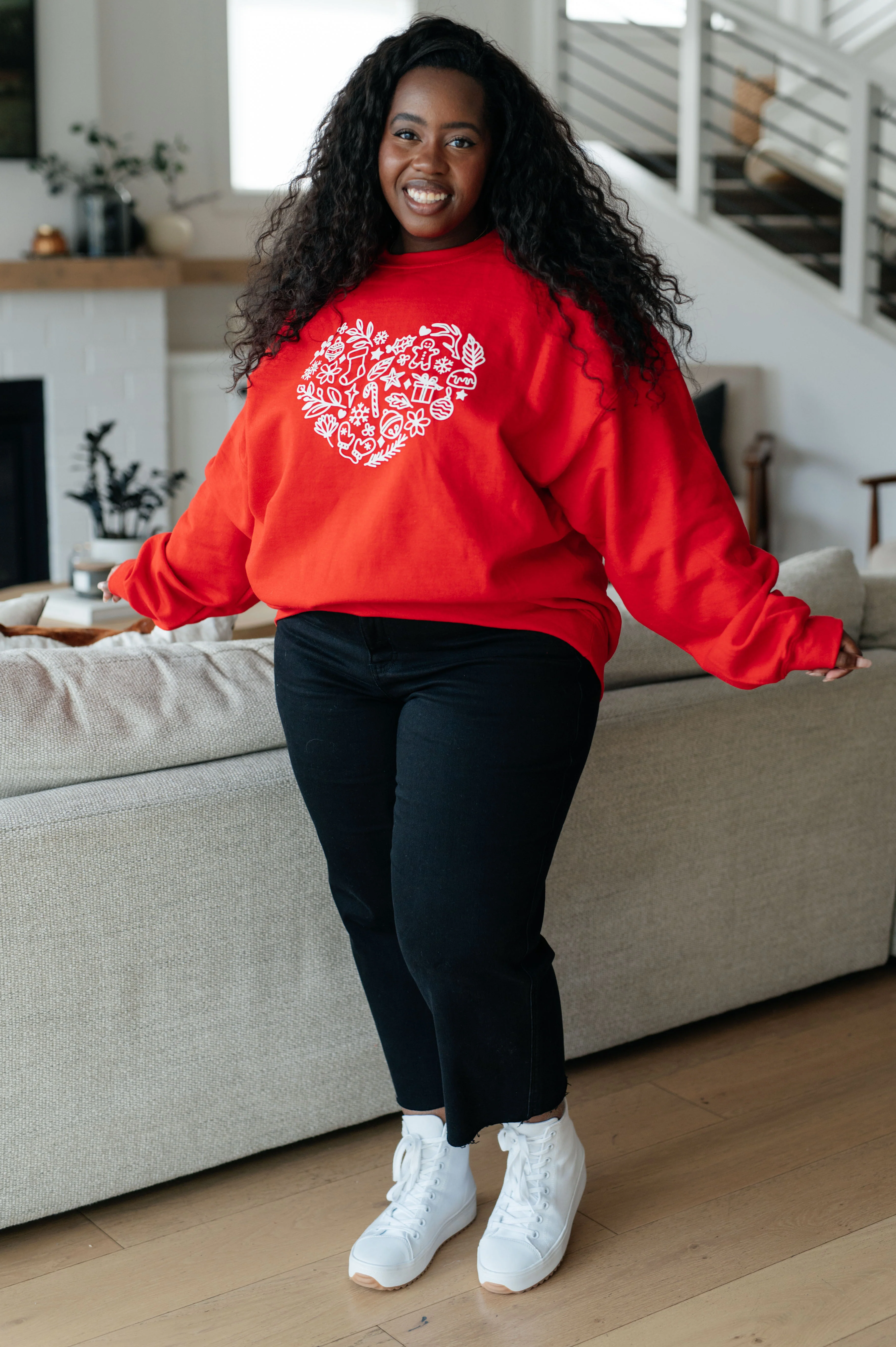 Holiday Heart Sweatshirt - 11/16/2023 - Image 4