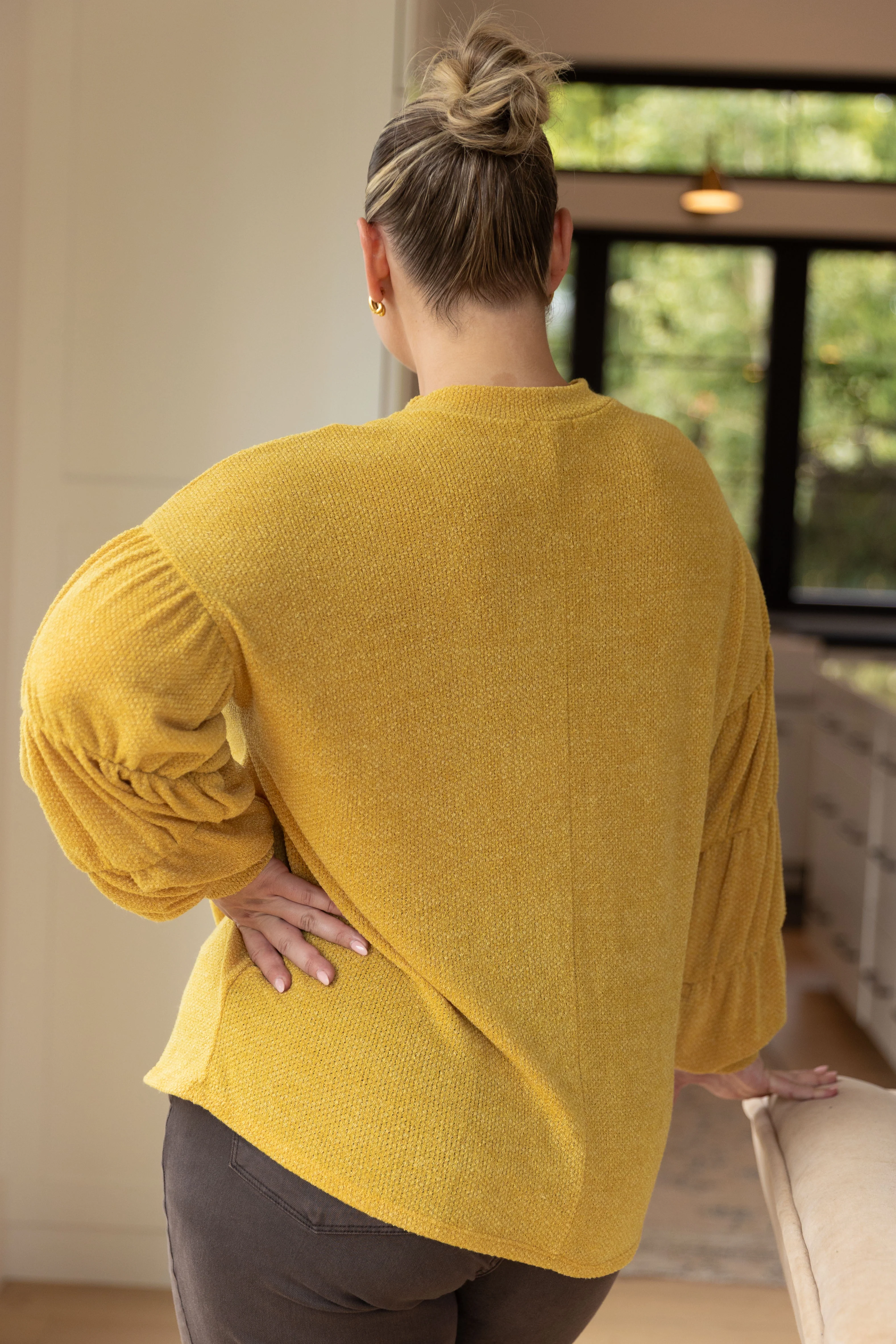 Honey Be Mine Balloon Sleeve Sweater - 9/15/2023 - Image 10