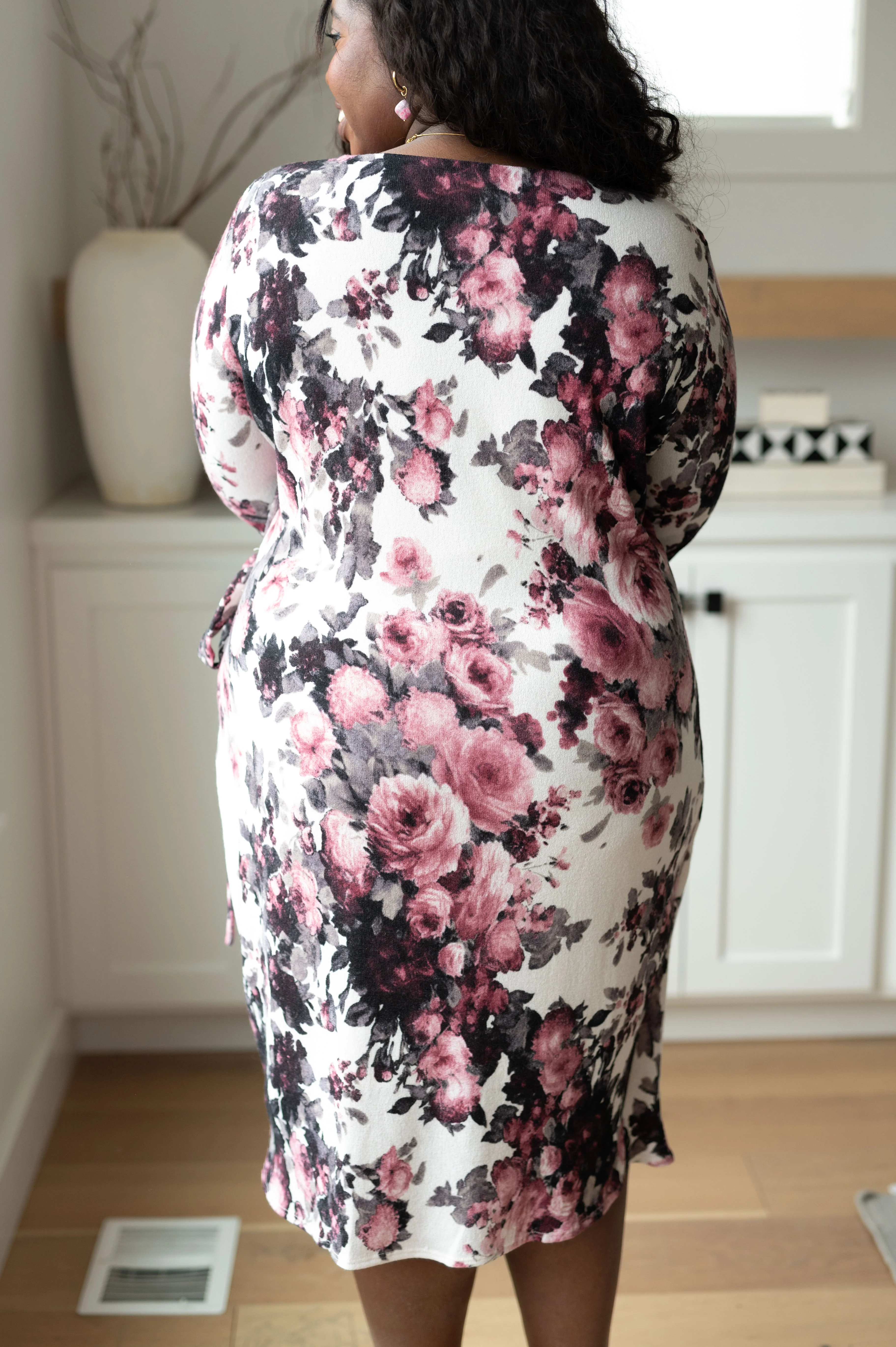 Honey Do I Ever Faux Wrap Dress in White Floral - 8/9/2024 - Image 9
