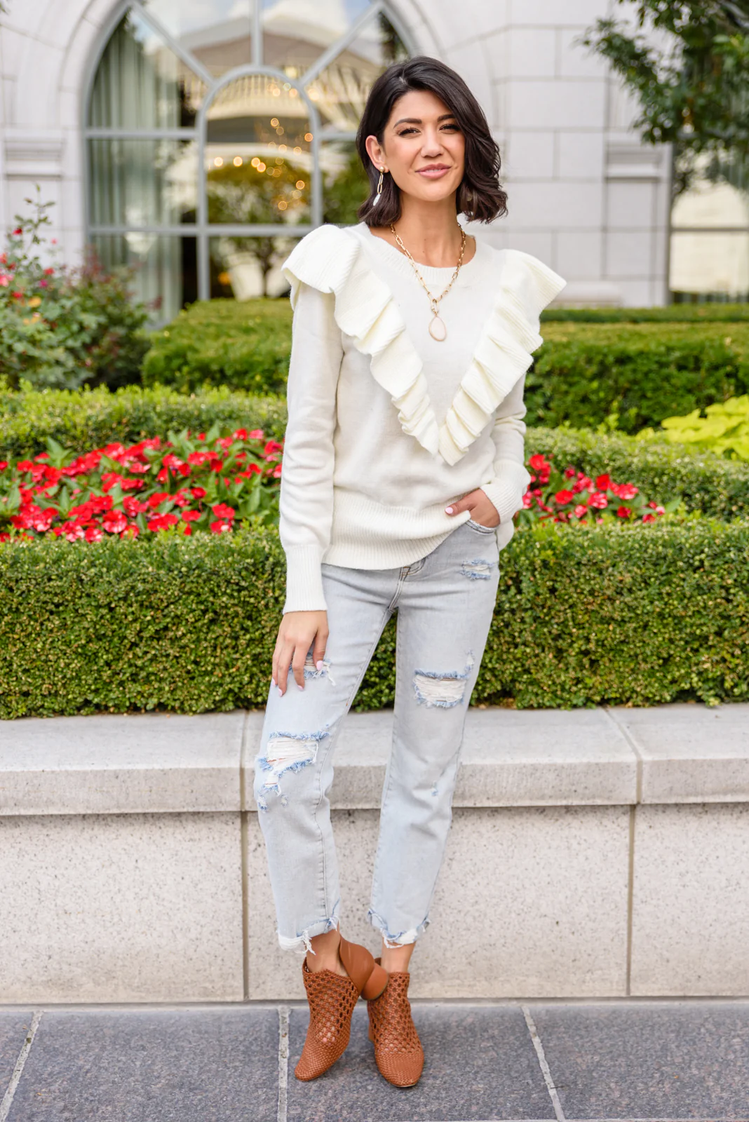 I Choose You Sweater in Ivory - 12/16/2021