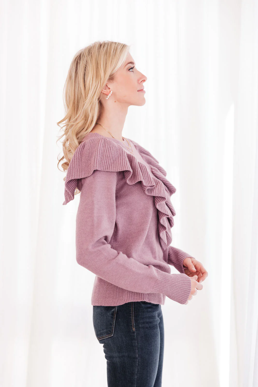 I Choose You Sweater in Purple - 12/16/2021 - Image 11