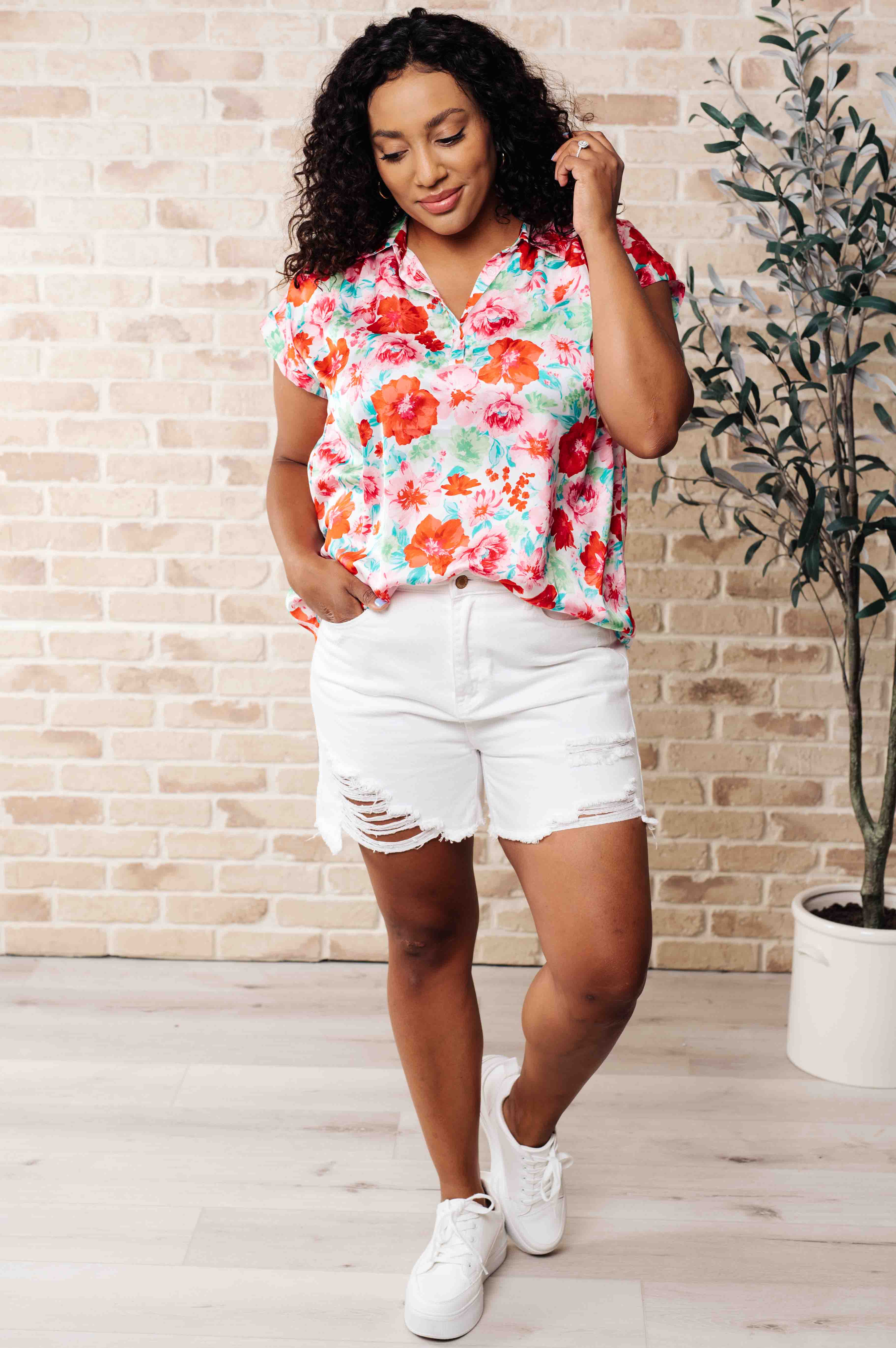 I Melt With You Collared Blouse - 6/27/2024 - Image 3