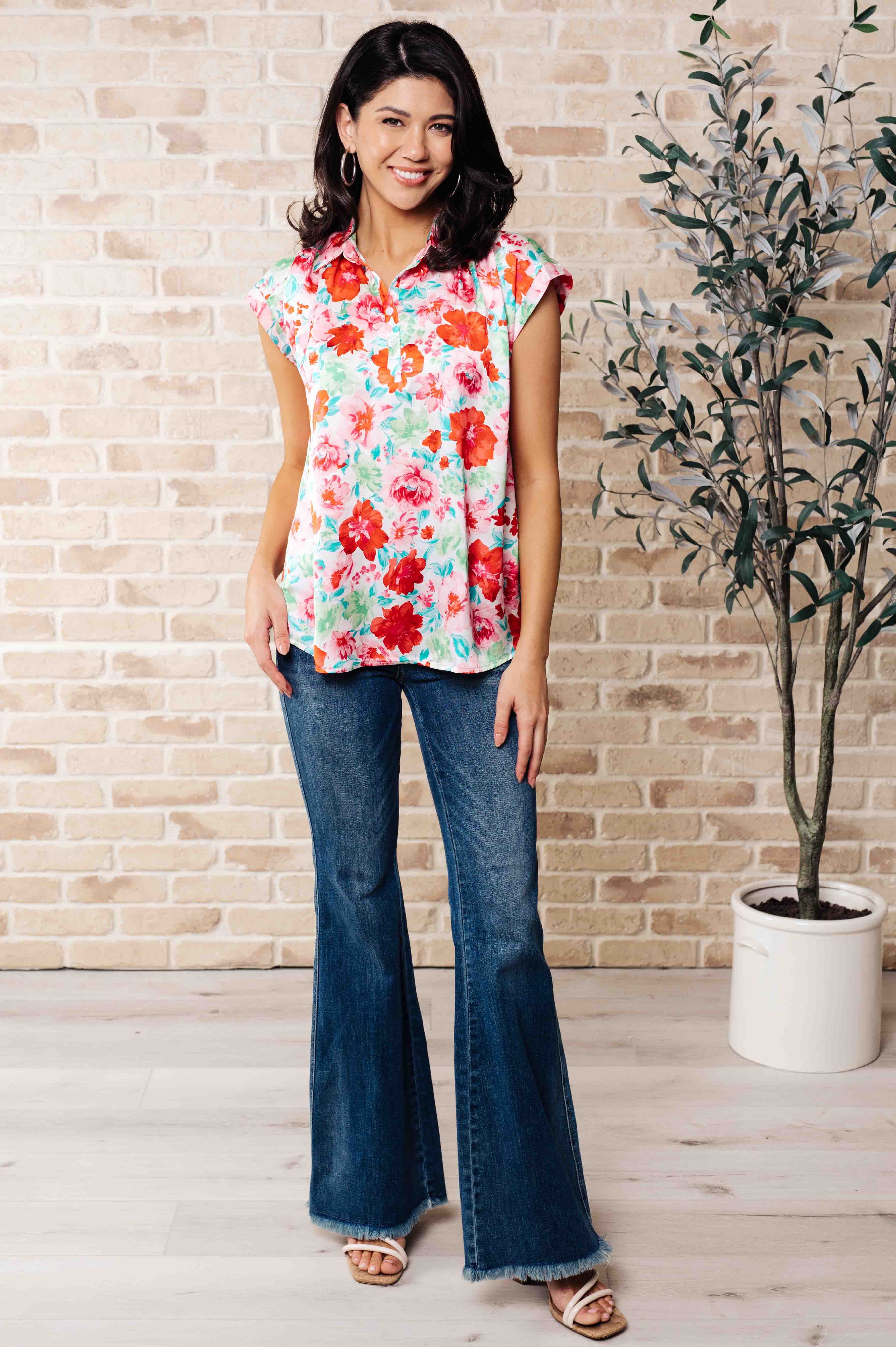 I Melt With You Collared Blouse - 6/27/2024 - Image 4