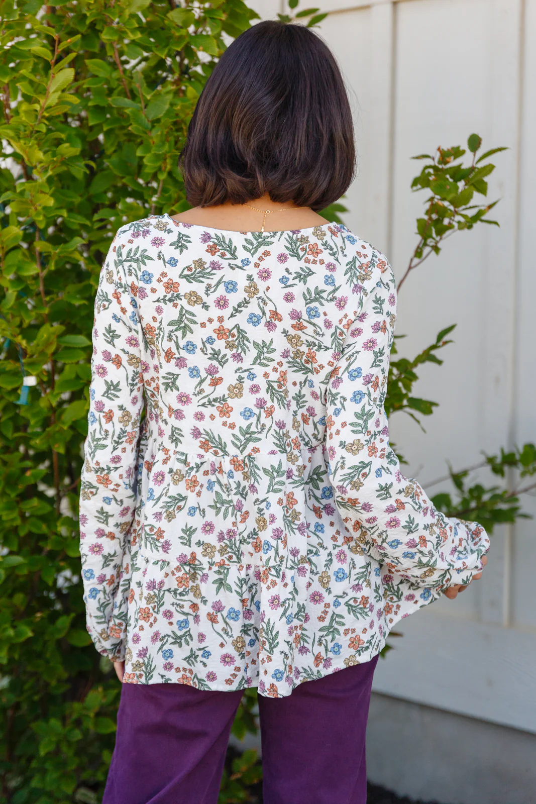I Think I Can V-Neck Floral Top - 9/13/2024 - Image 8