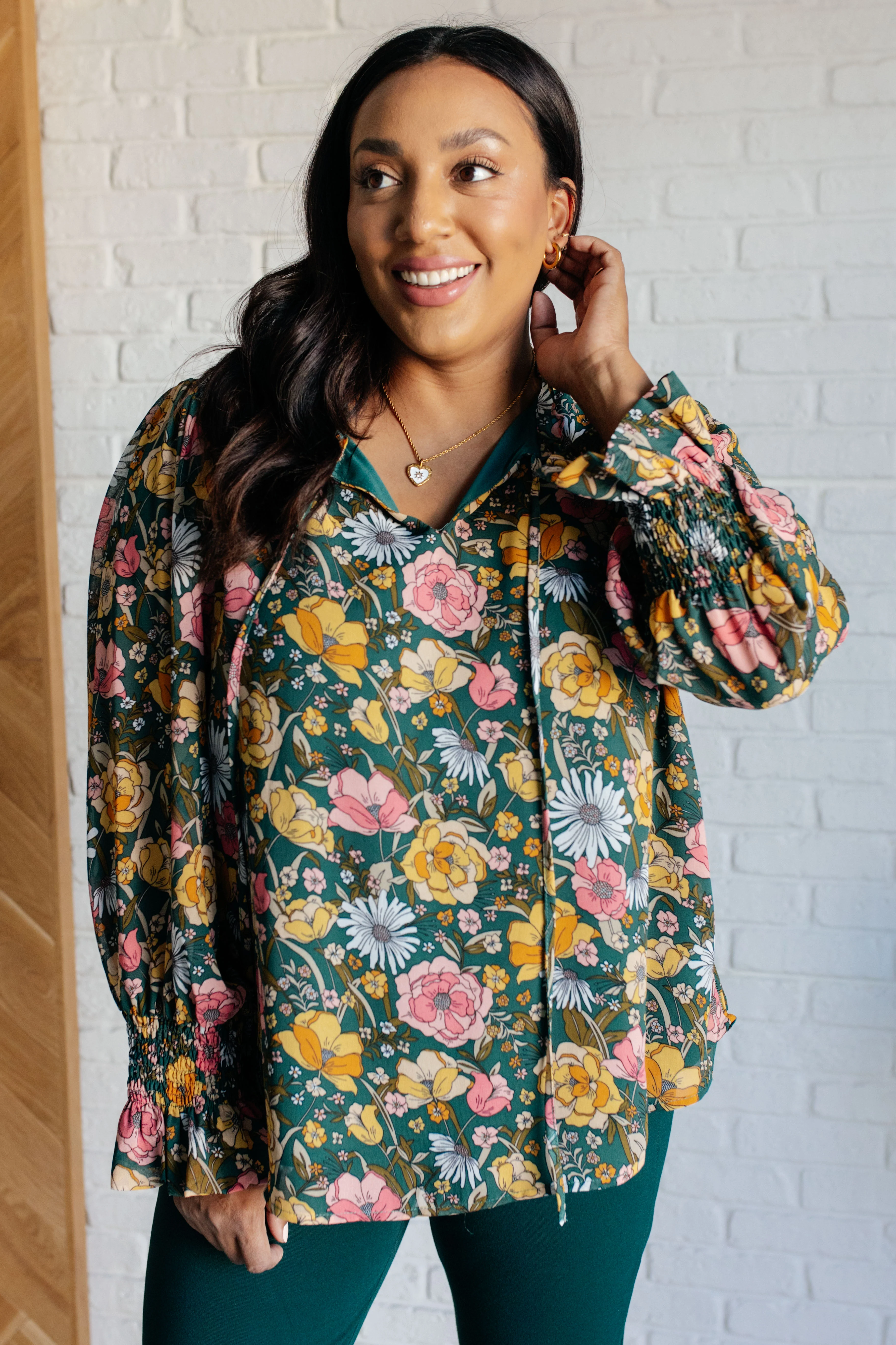 Ideal Ideas Floral Blouse - 10/15/2024 - Image 4