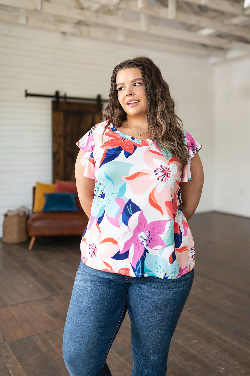 Impossible to Ignore Floral Blouse - 7/14/2023 - Image 8