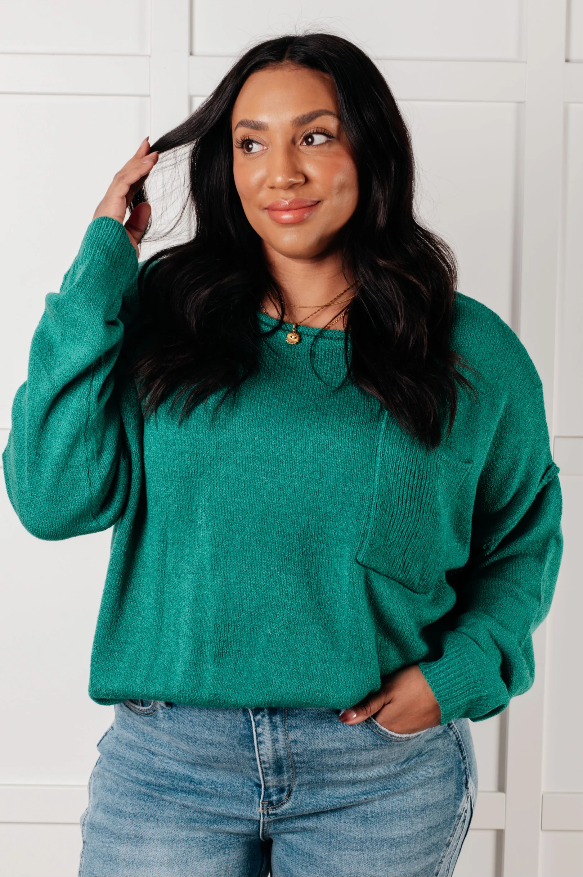 In Stitches Drop Shoulder Sweater - 12/8/2025 - Image 6