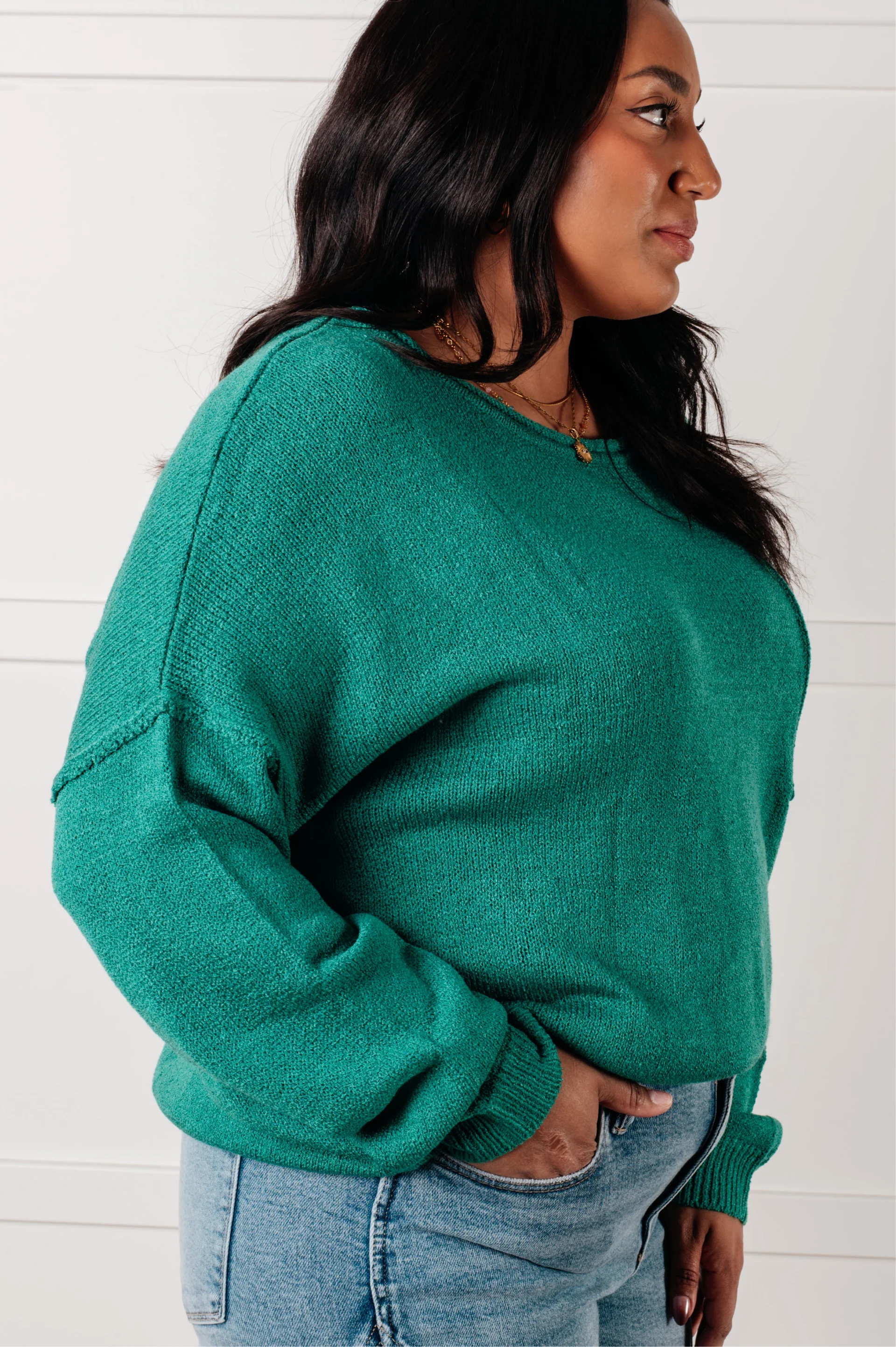In Stitches Drop Shoulder Sweater - 12/8/2025 - Image 7
