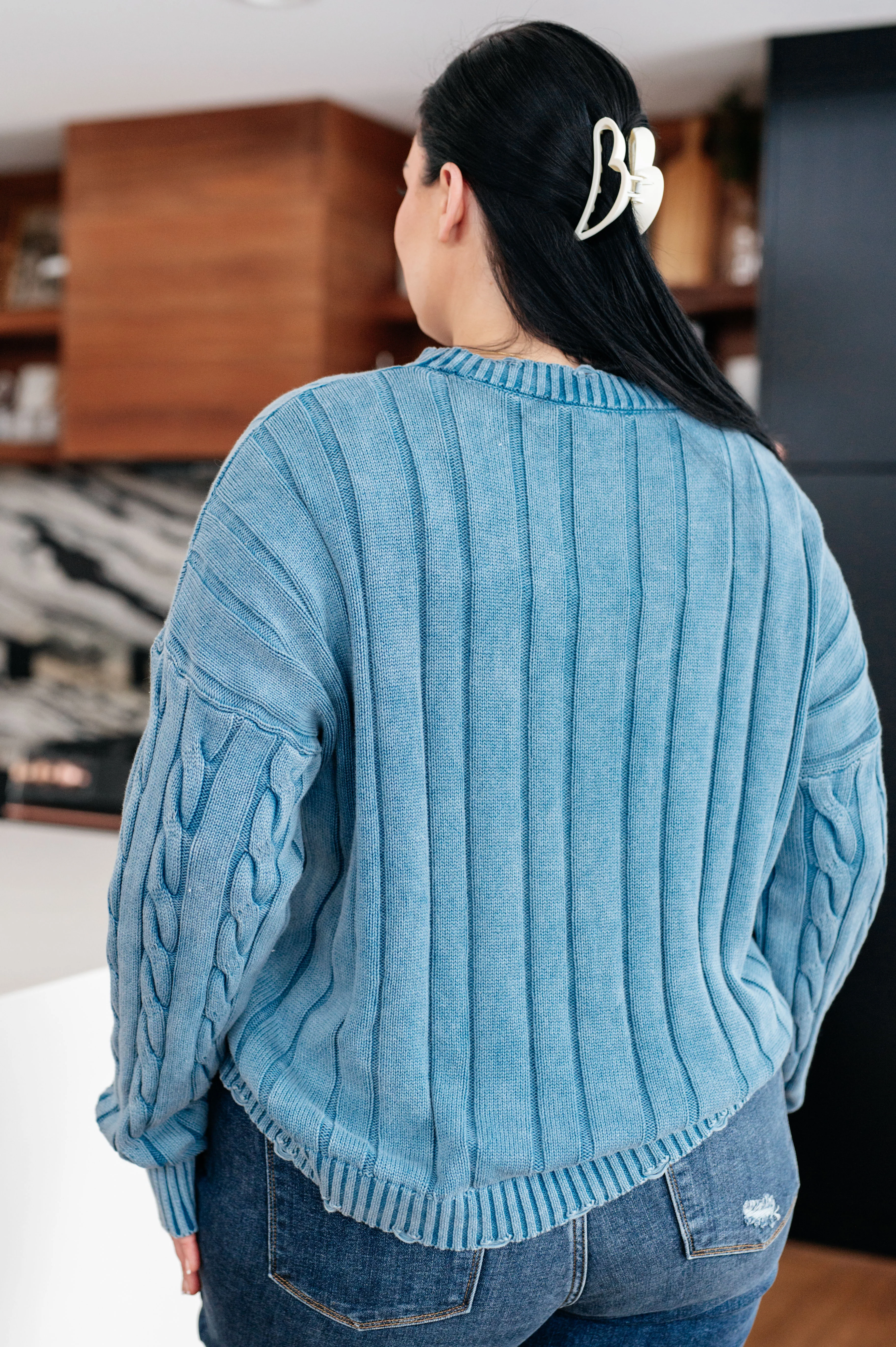 In the Right Direction Cable Knit Sweater - 11/17/2025 - Image 14
