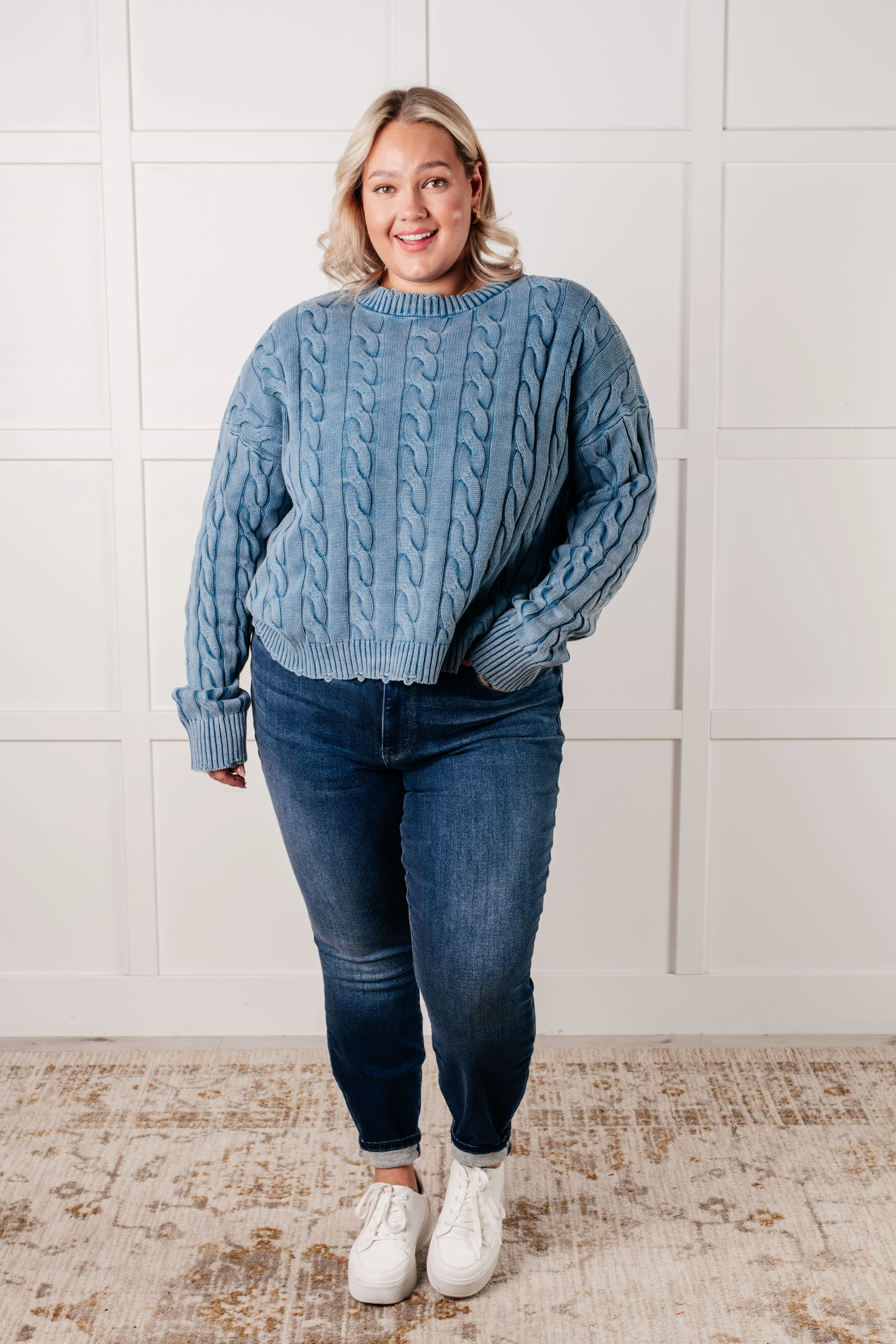 In the Right Direction Cable Knit Sweater - 11/17/2025 - Image 3