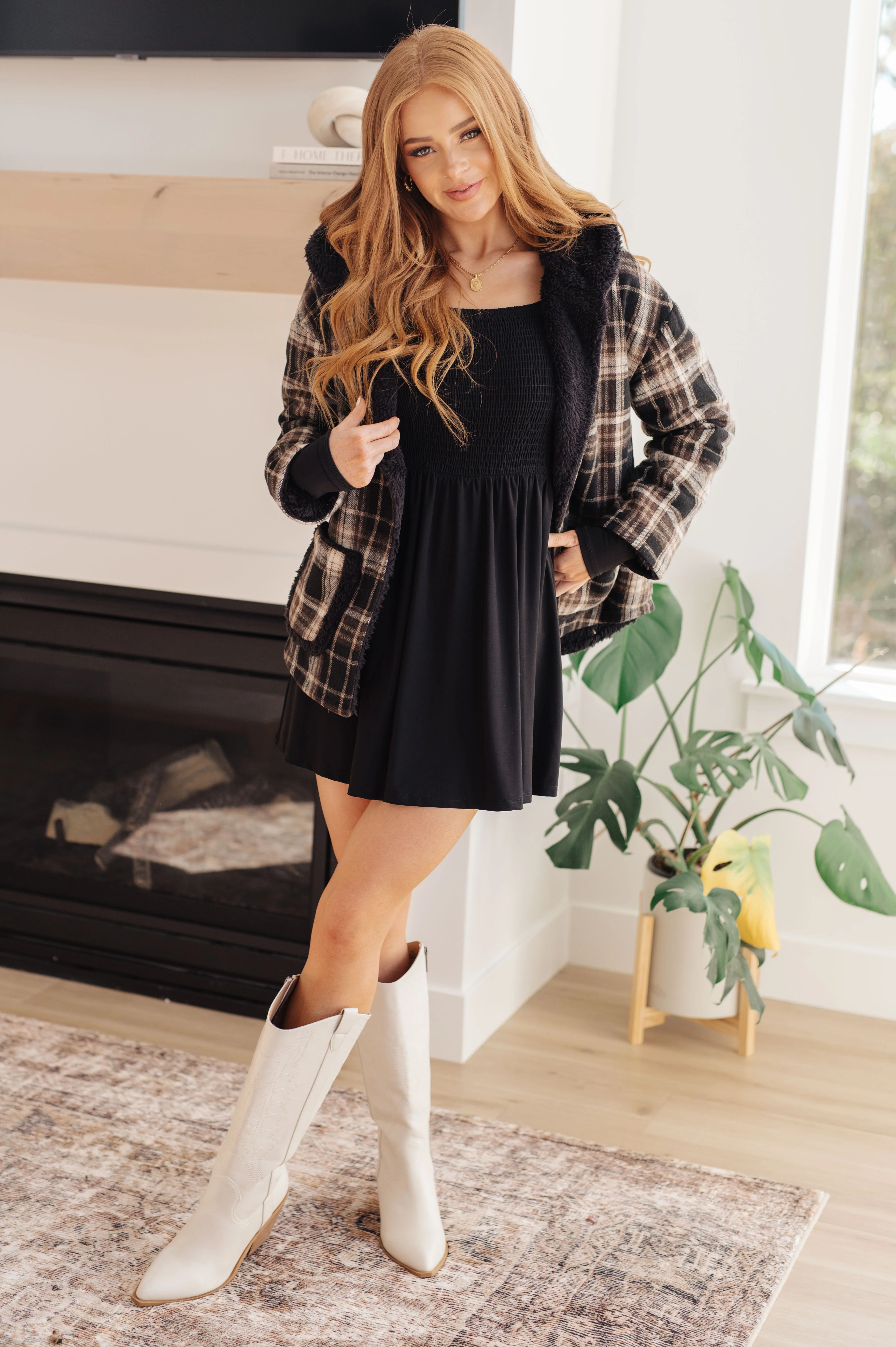 In the Thick of It Long Sleeve Skort Dress - 11/30/2023 - Image 3