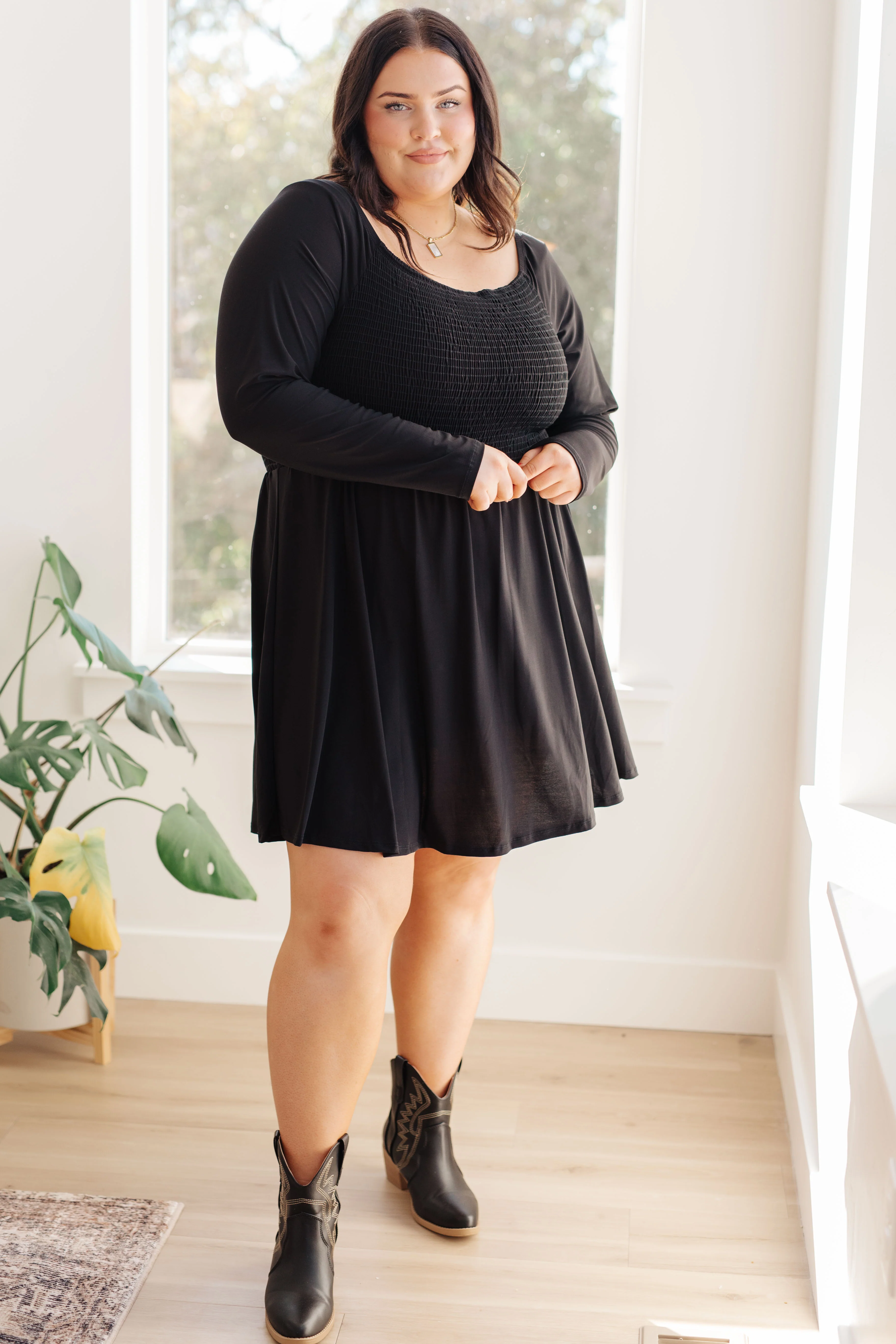 In the Thick of It Long Sleeve Skort Dress - 11/30/2023 - Image 4