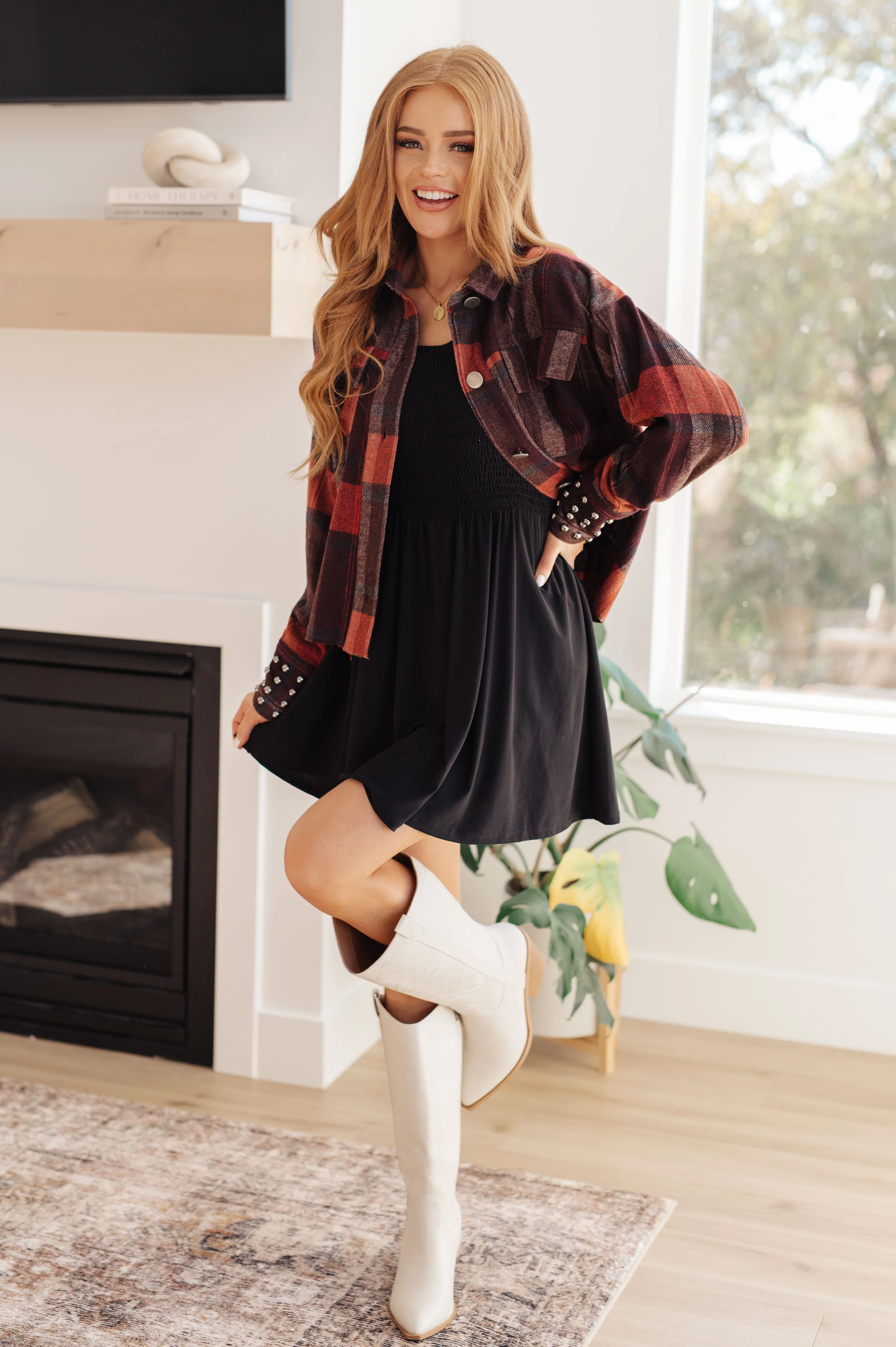 In the Thick of It Long Sleeve Skort Dress - 11/30/2023 - Image 5