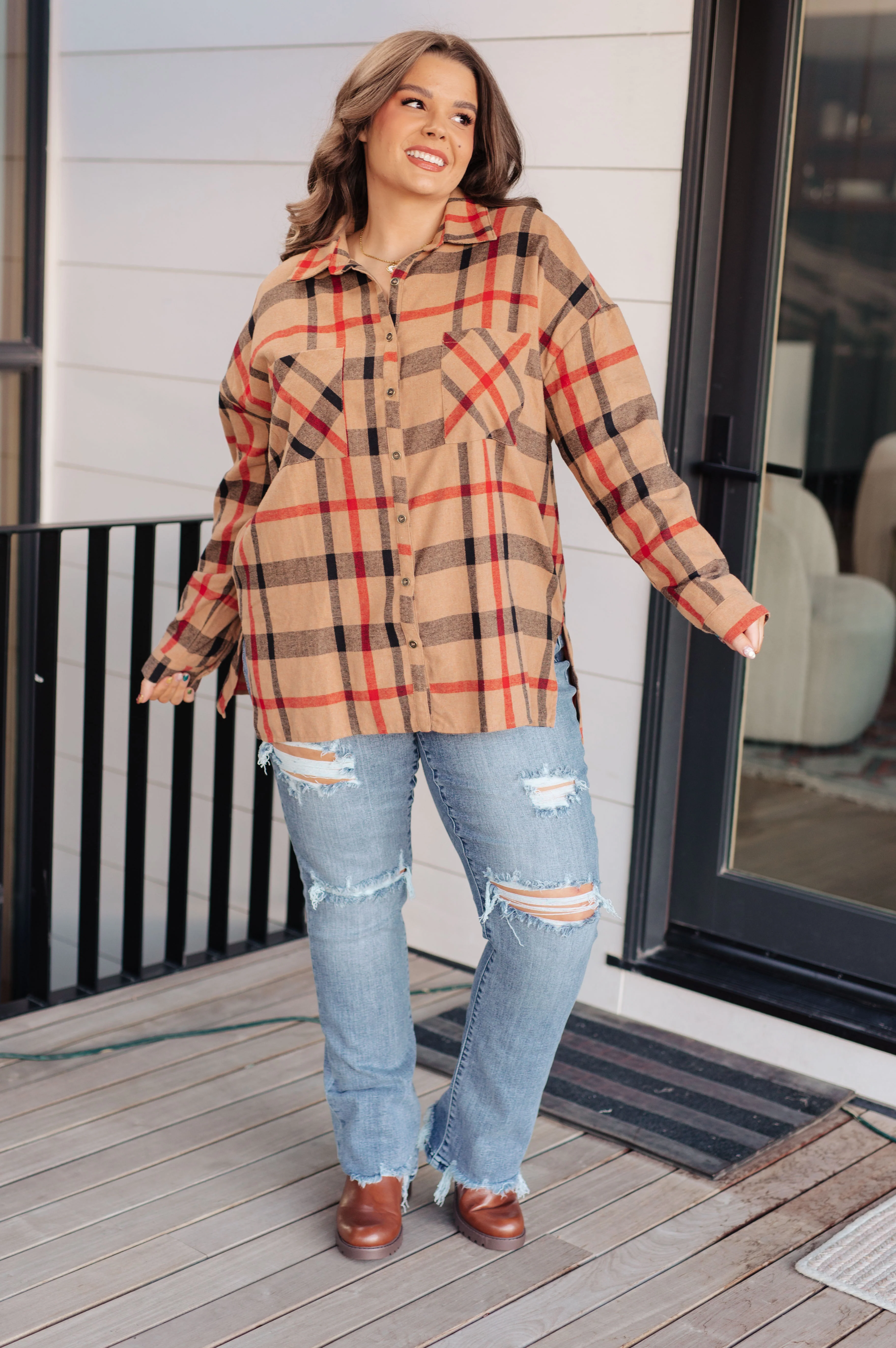Is It Really Oversized Plaid Button Up - 10/2/2025 - Image 5