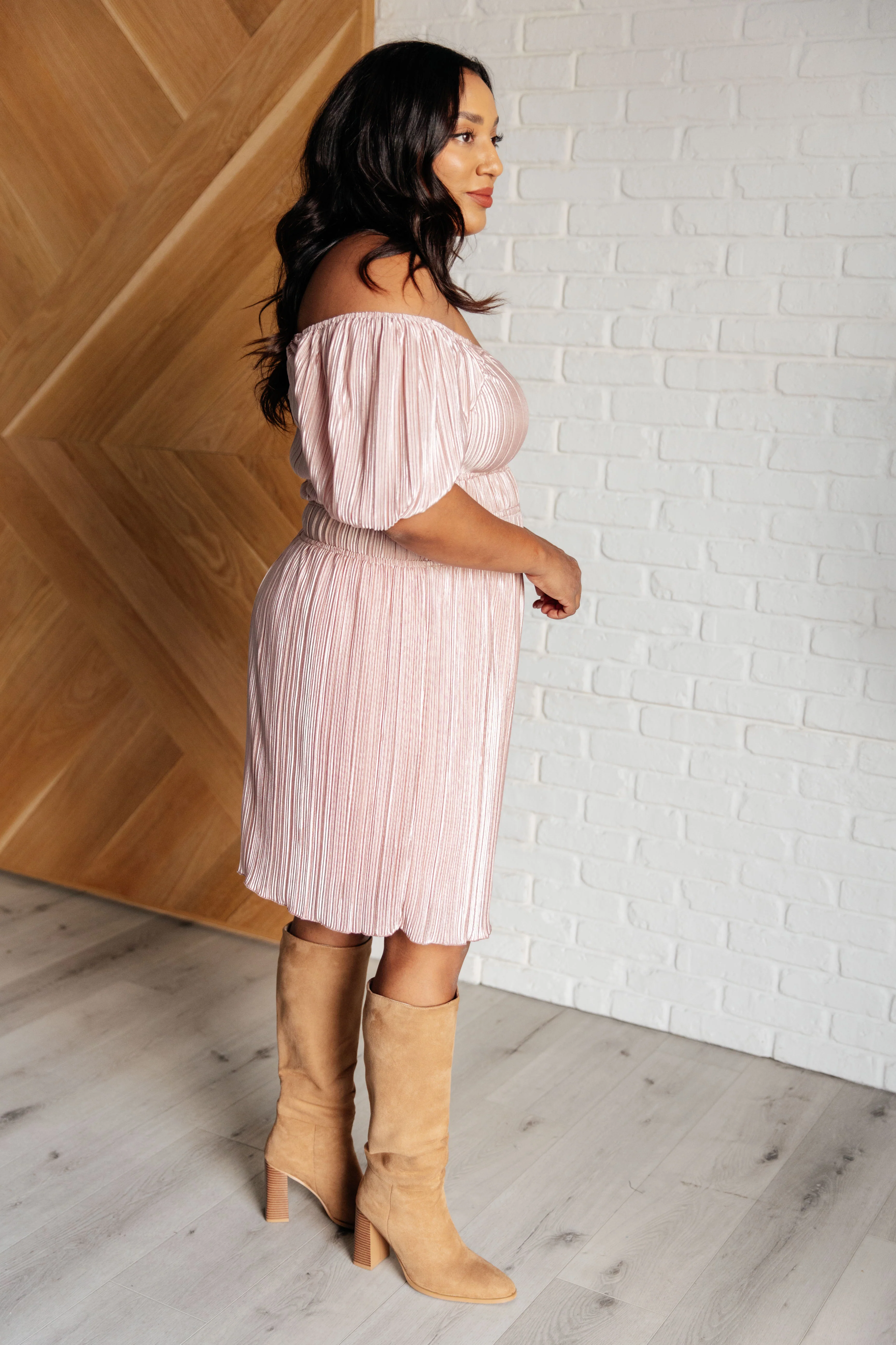 It's For the Aesthetic Balloon Sleeve Dress - 3/19/2026 - Image 9