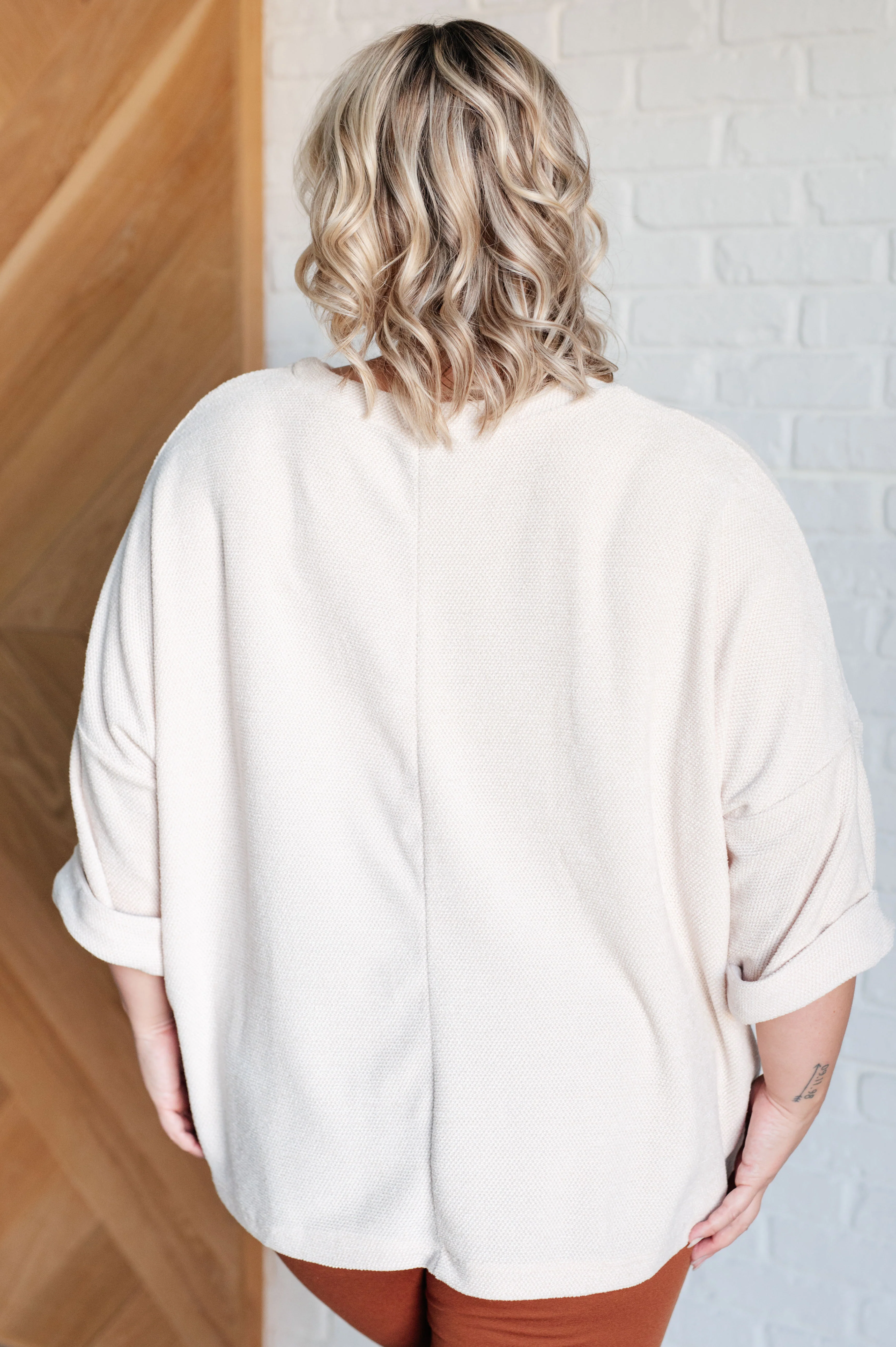 Ivory Thoughts Chenille Blouse - 9/15/2025 - Image 8