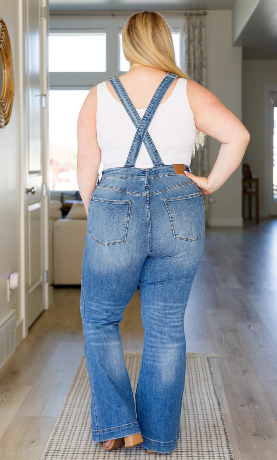 Izzy Control Top Retro Flare Overalls - 6/28/2023 - Image 6
