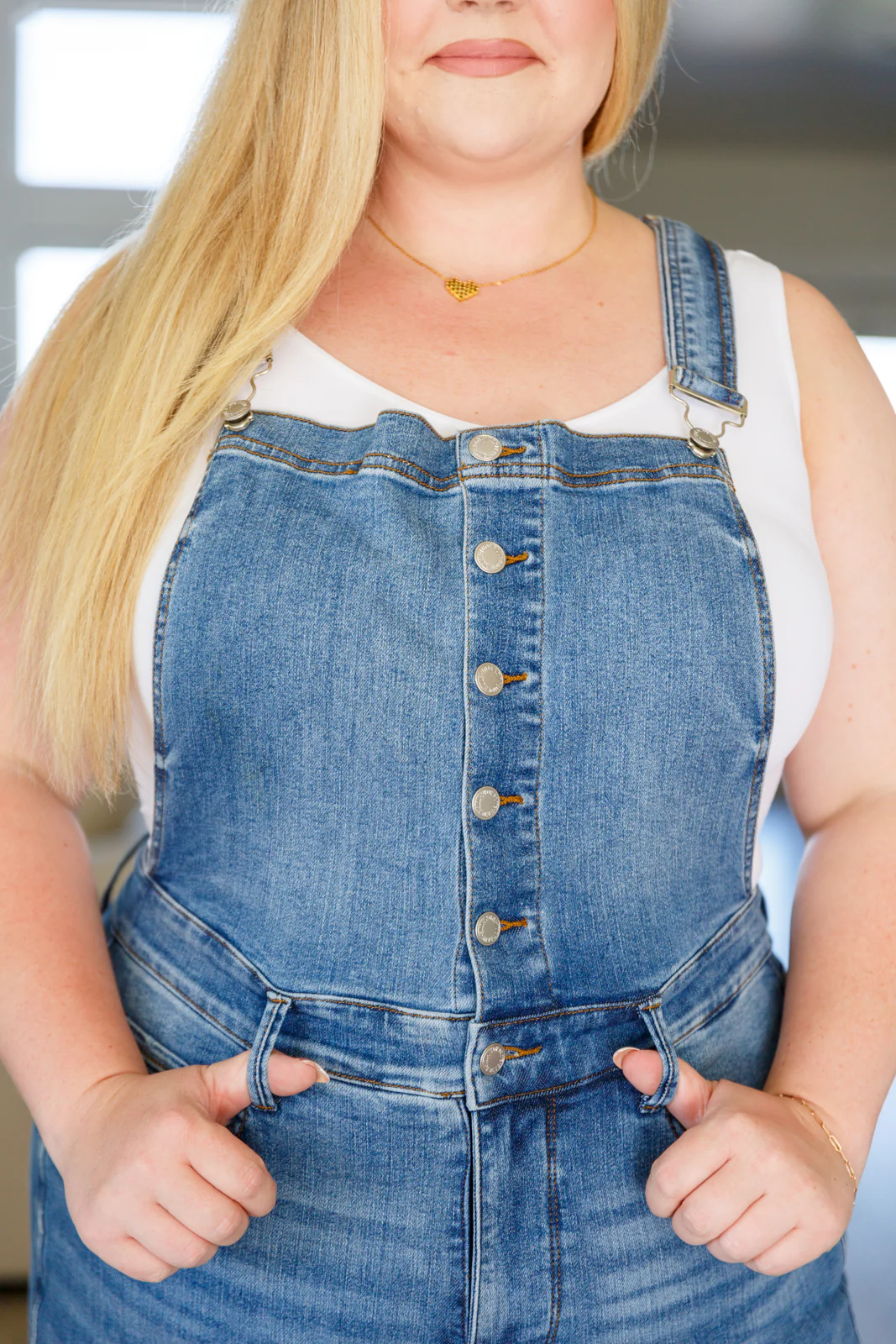 Izzy Control Top Retro Flare Overalls - 6/28/2023 - Image 9