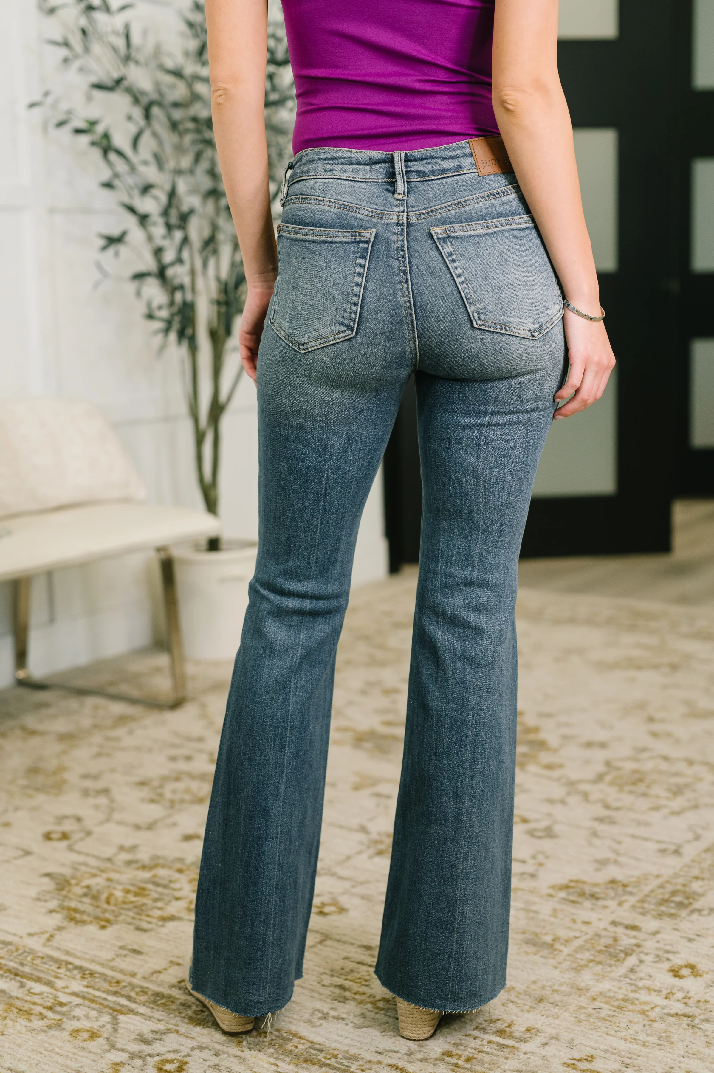 Jackie Mid Rise Flare Jean with Front Flap Pockets - 5/13/2026 NEW - Image 7