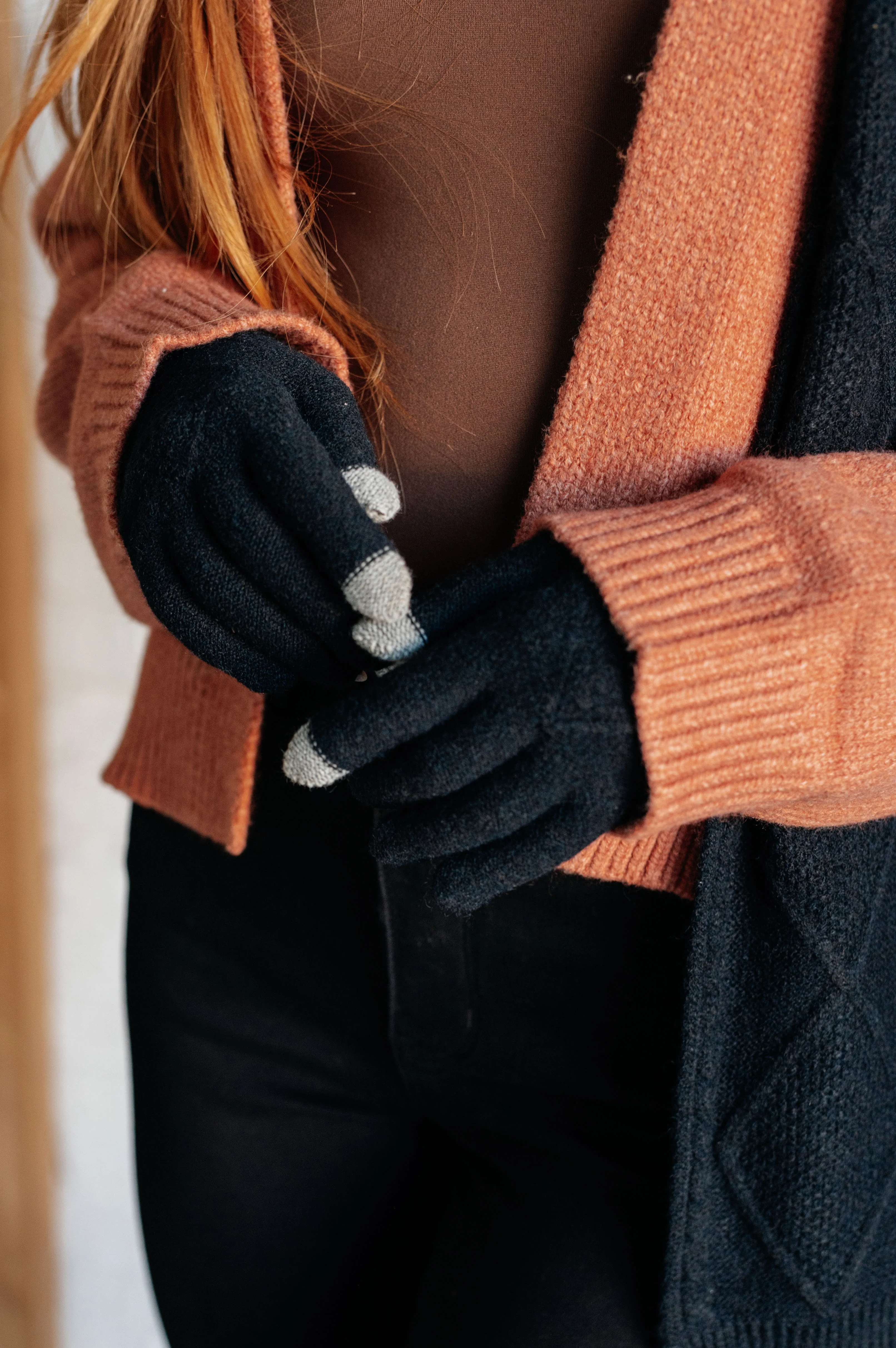 Jane Frost Beanie, Glove, and Scarf Set In Black - 12/4/2024 - Image 3