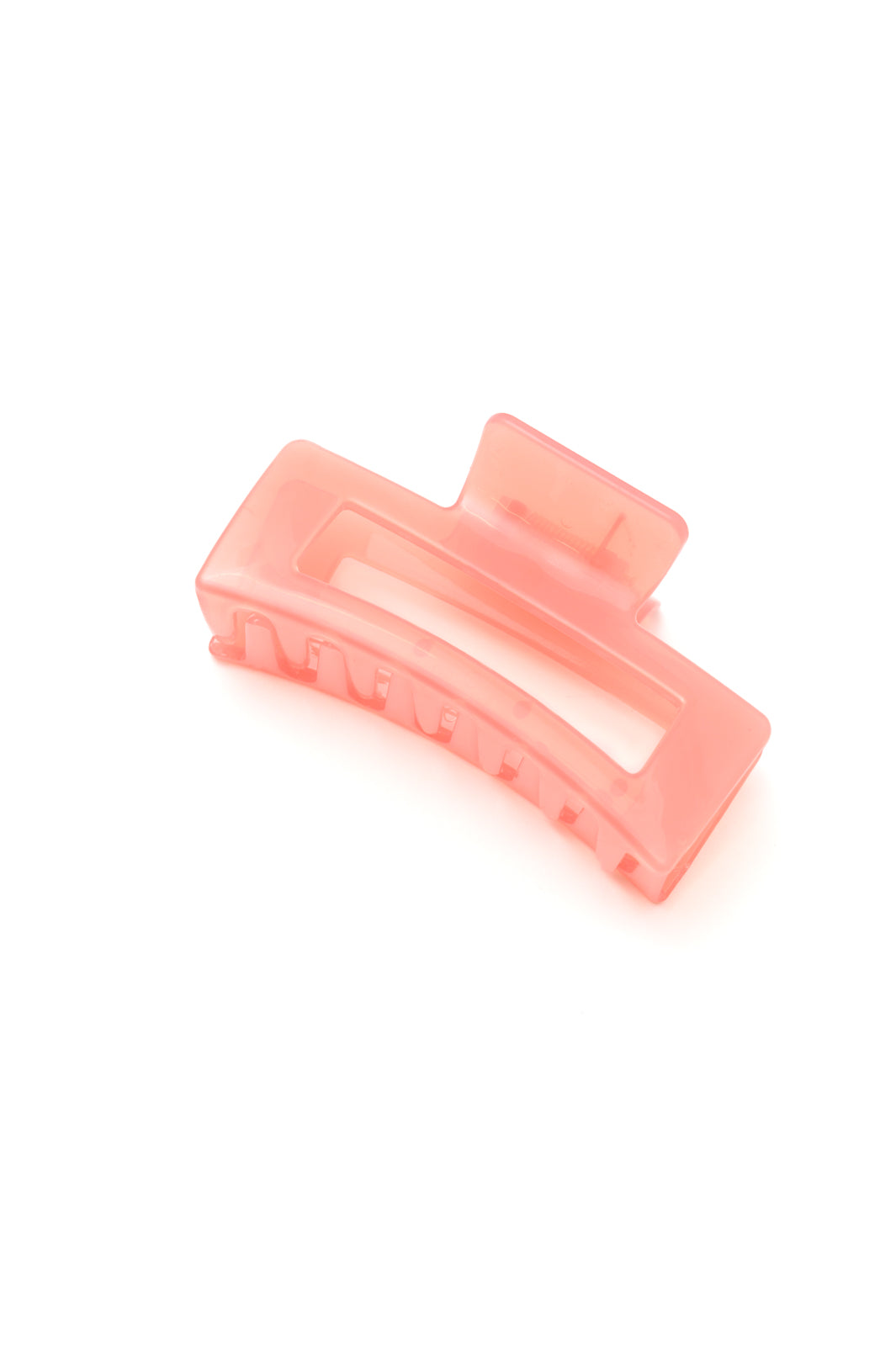 Jelly Rectangle Claw Clip in Watermelon - 7/7/2023 - Image 3