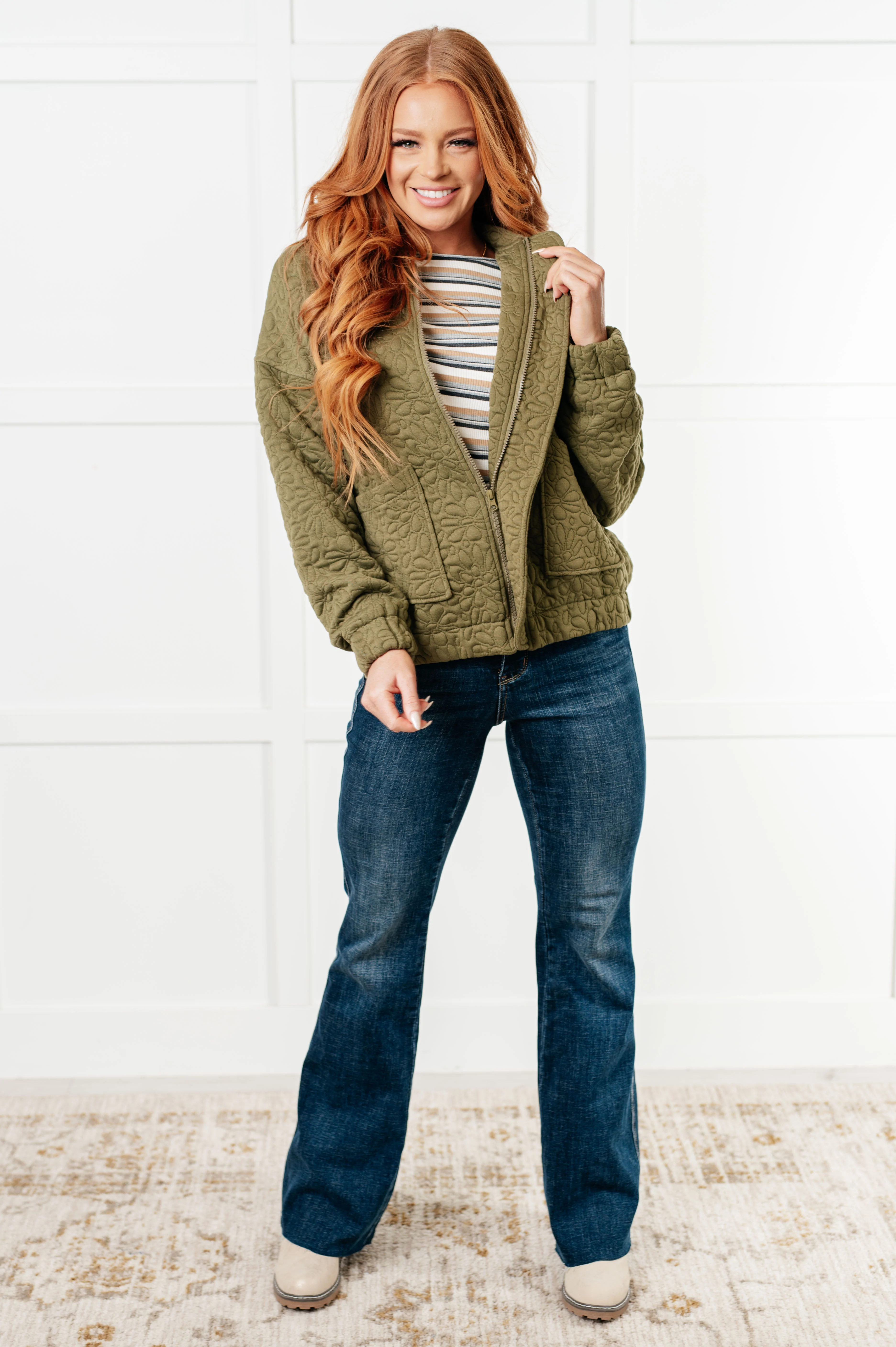 Jungle Explorer Quilted Zip Up Jacket - 12/29/2025 - Image 10