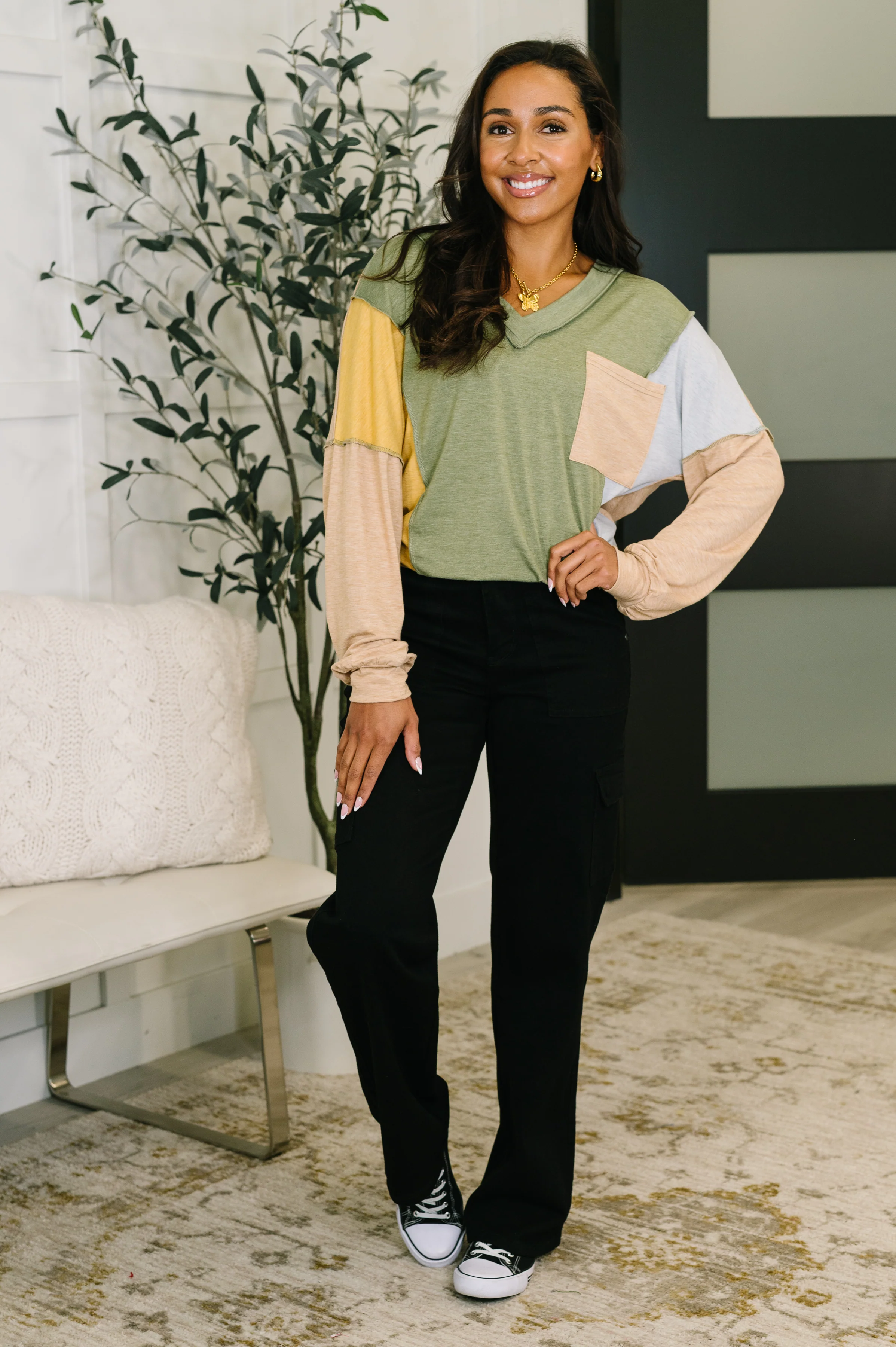 Jungle Trails Colorblock Top - 2/3/2026 - Image 3
