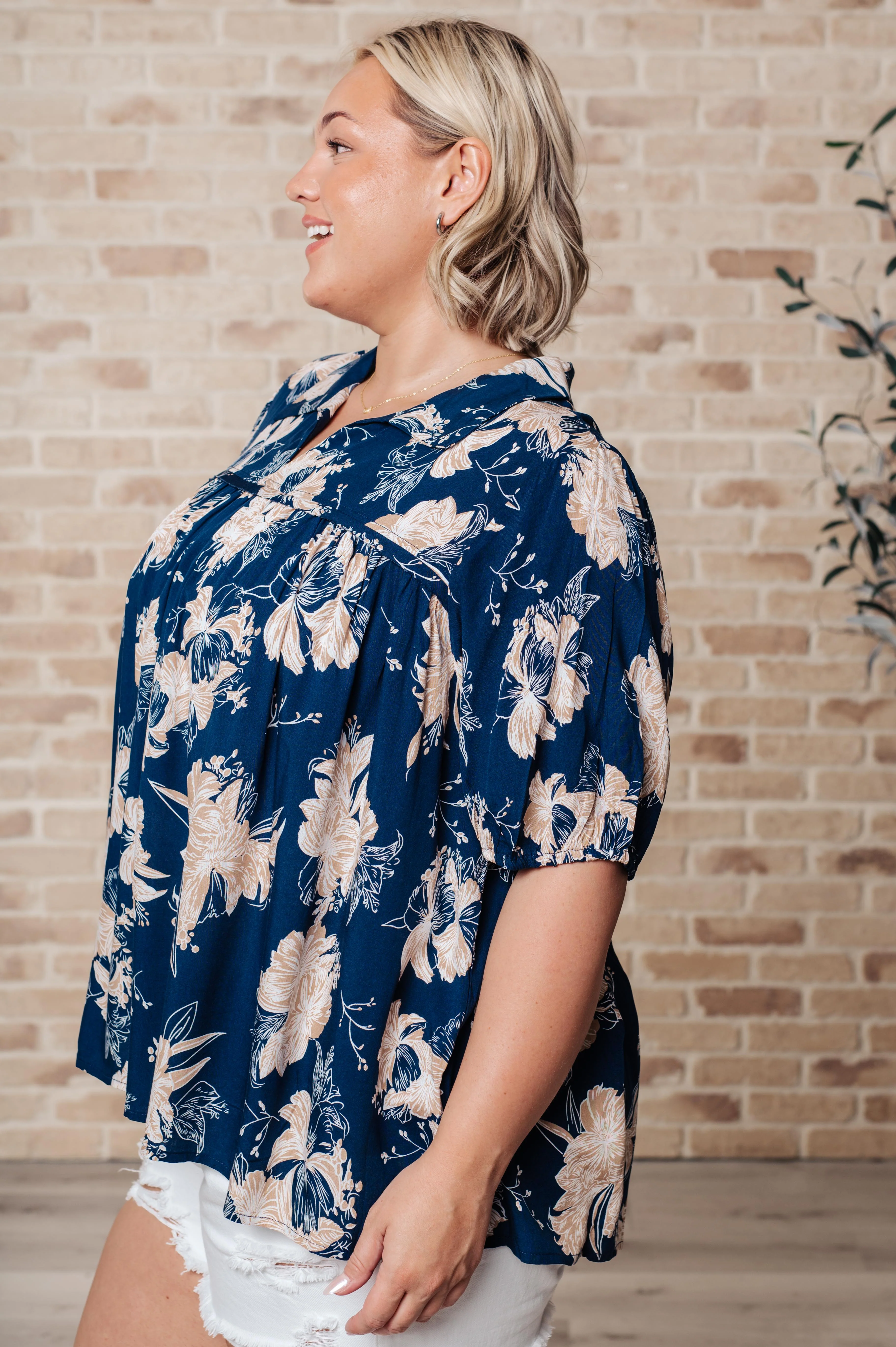 Just Coasting Floral Blouse - 6/18/2024 - Image 6