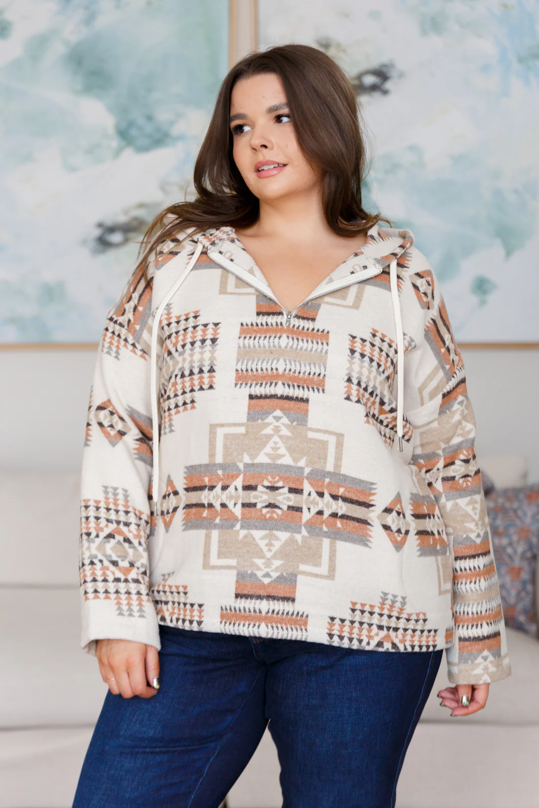 Just Going For It Aztec Hoodie - 11/6/2025 - Image 3