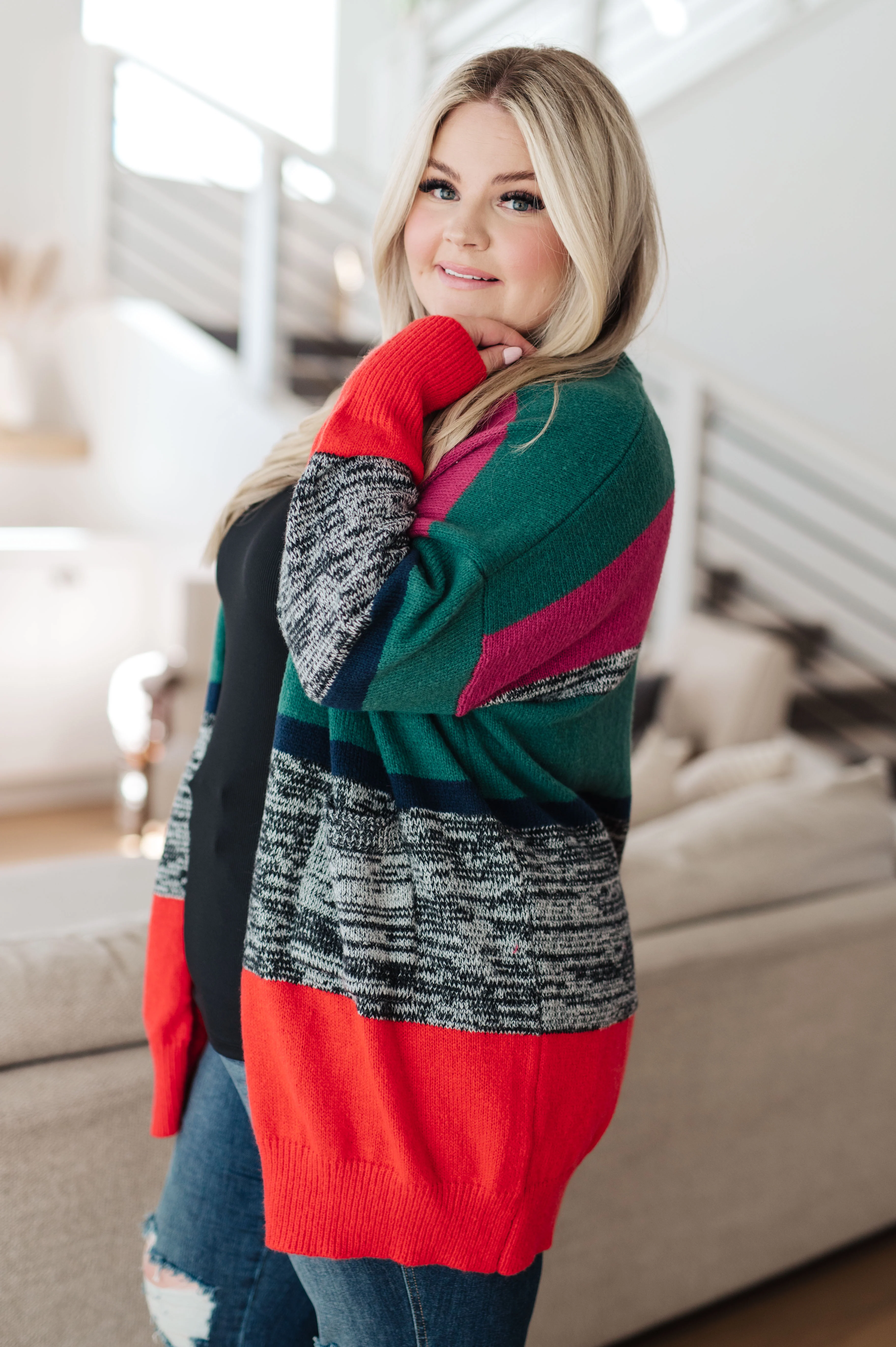 Keep it Cozy Striped Cardigan - 9/28/2023 - Image 7