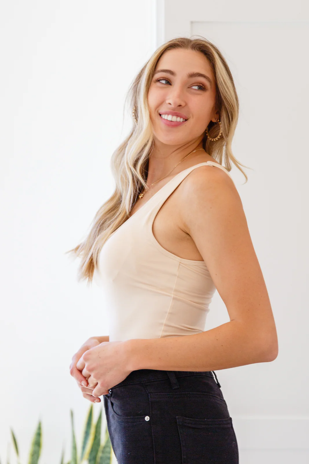 Keep Me Around Bodysuit in Beige - 11/8/2022 - Image 11