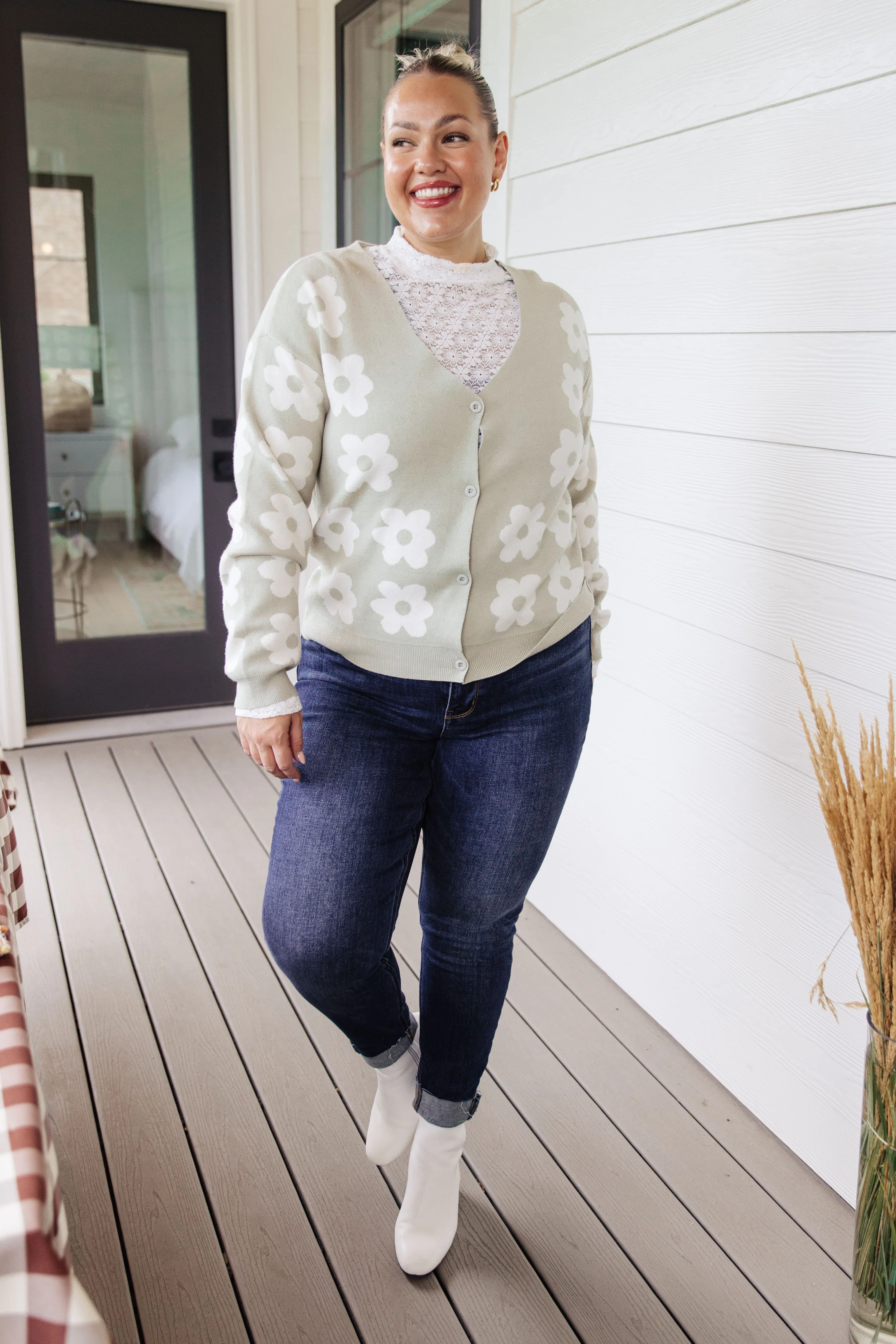 Keeping Secrets Lace Mock Neck Top - 9/12/2023 - Image 3
