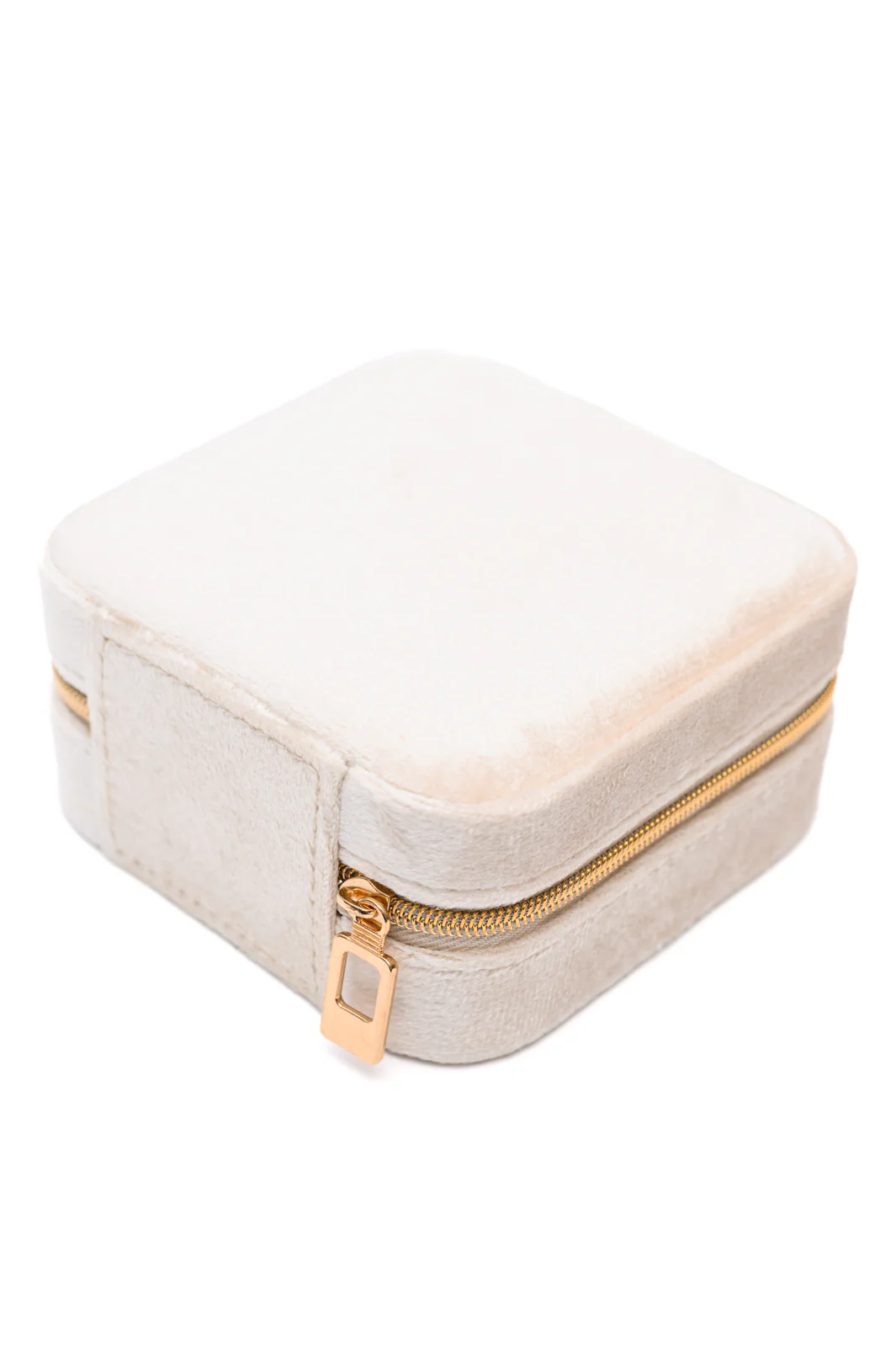 Kept and Carried Velvet Jewelry Box in Ivory - 11/29/2024 - Image 4