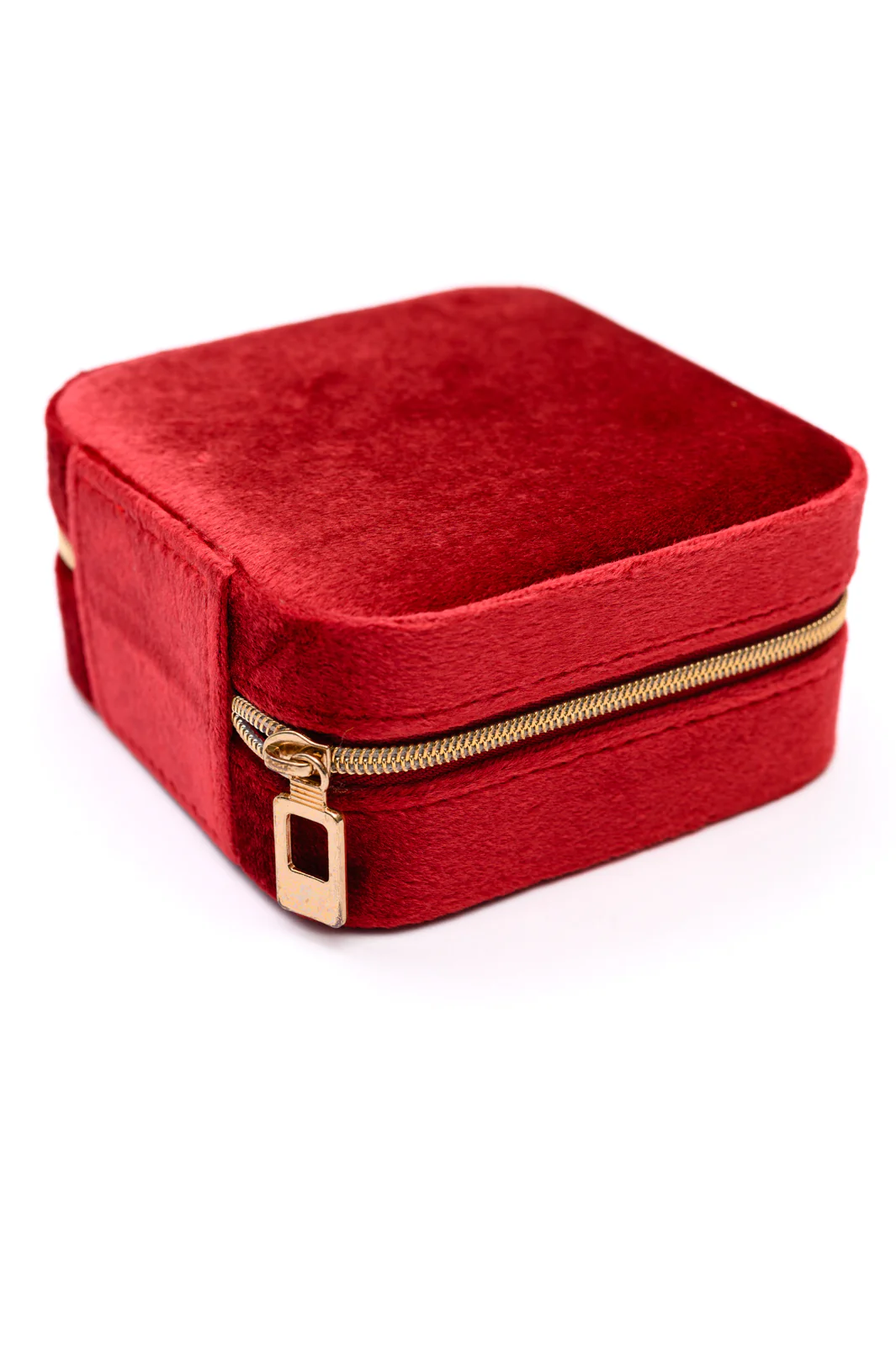 Kept and Carried Velvet Jewelry Box in Red - 11/29/2024 - Image 5