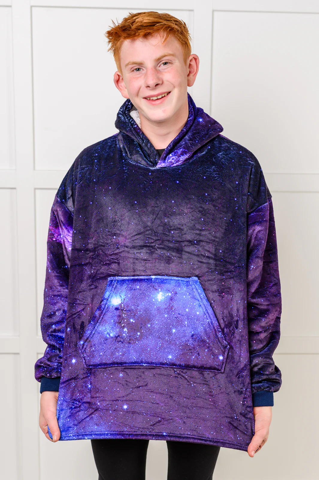 Kids Oversized Hoodie Blanket in Starry Sky - 12/6/2024 - Image 8