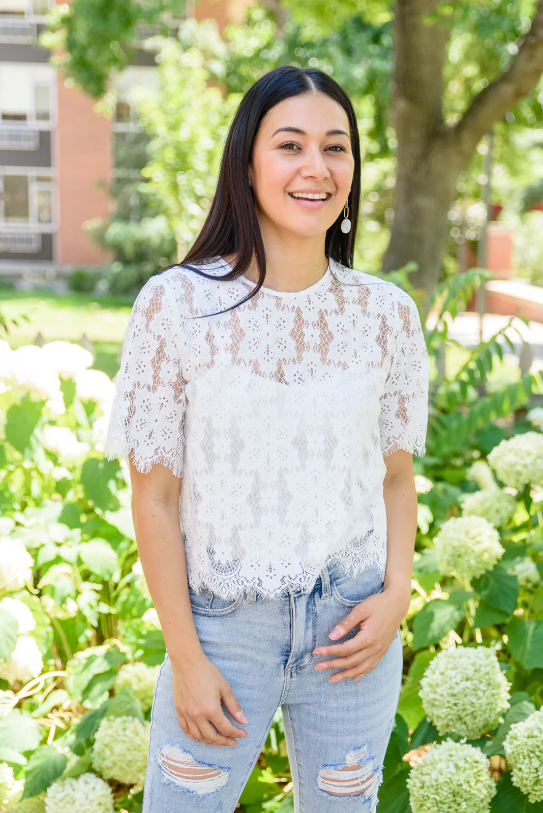 Lace of My Heart Top - 8/4/2022