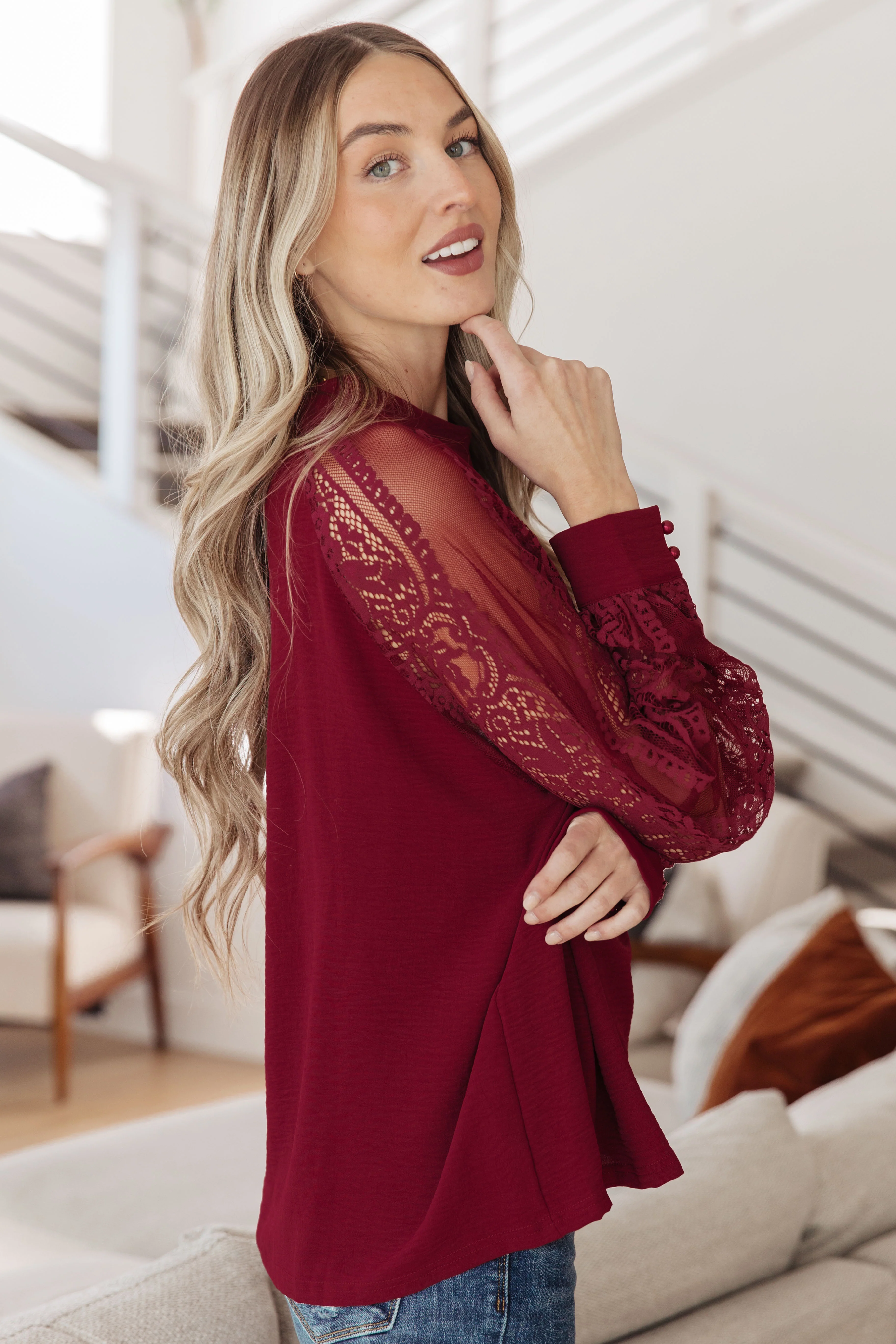 Lace on My Sleeves Blouse - 11/20/2025 - Image 7